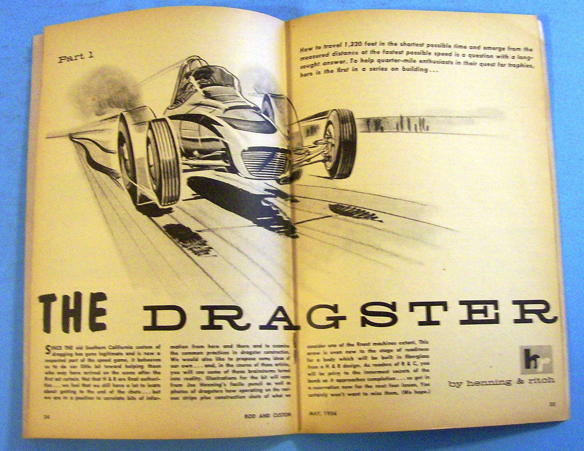 Rod & Custom May 1956 Custom Cars Pictorial