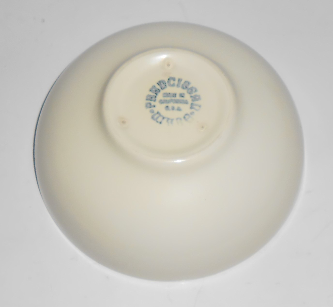 Catalina Pottery Rancho Ware Duotone Satin Coral/Ivory
