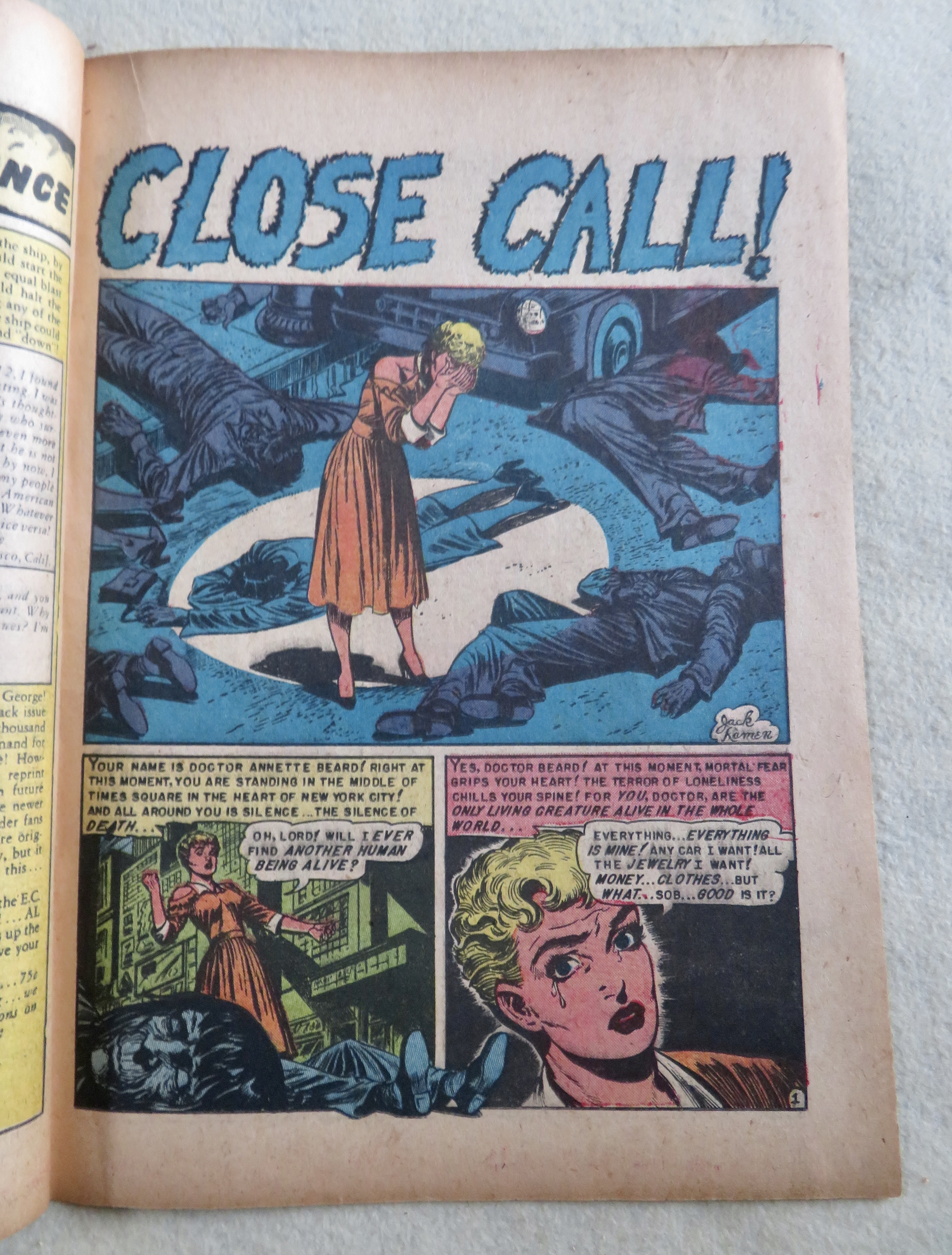 Weird Fantasy Comic July/August 1952 The Exile