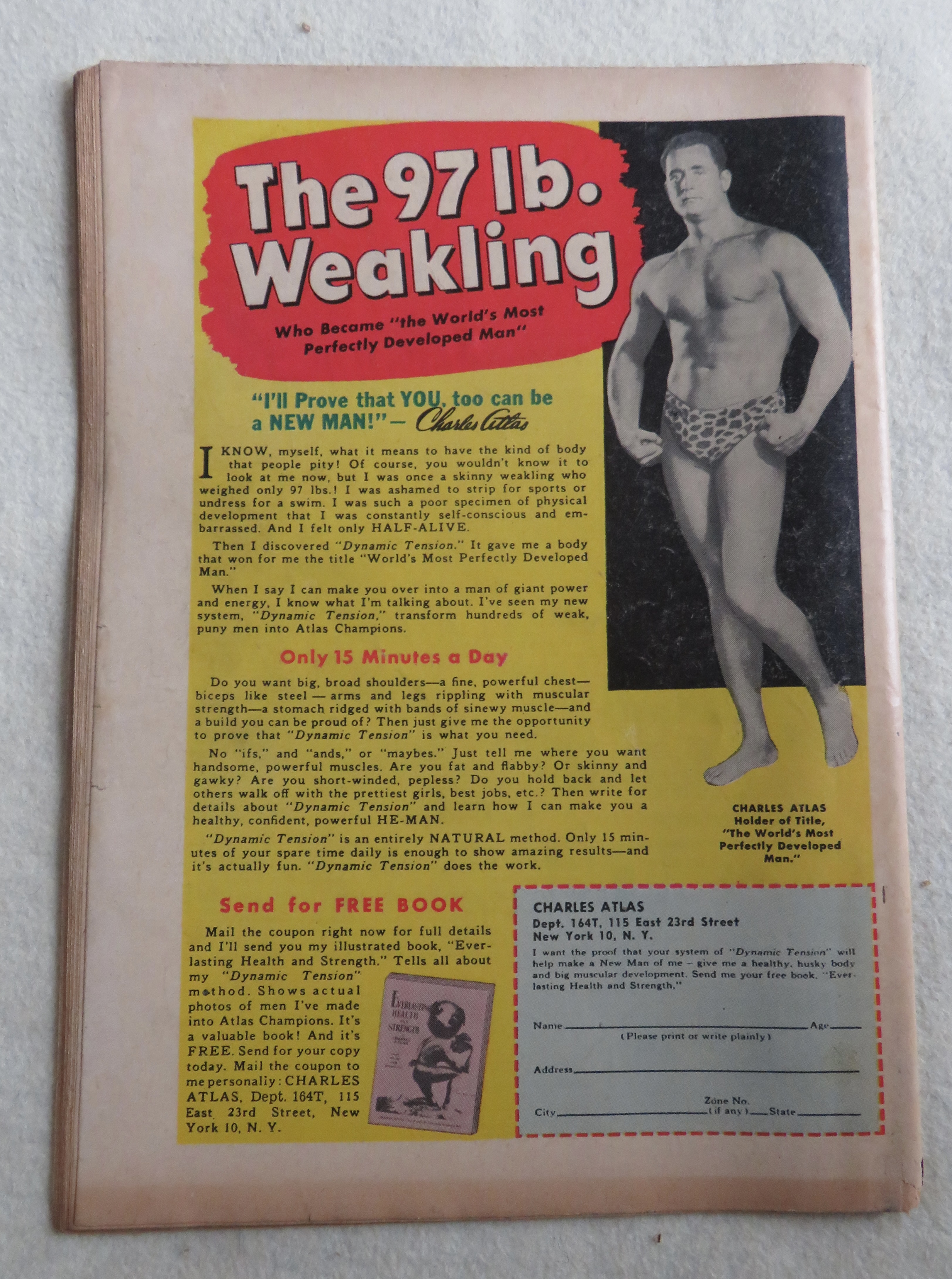 Weird Fantasy Comic July/August 1952 The Exile