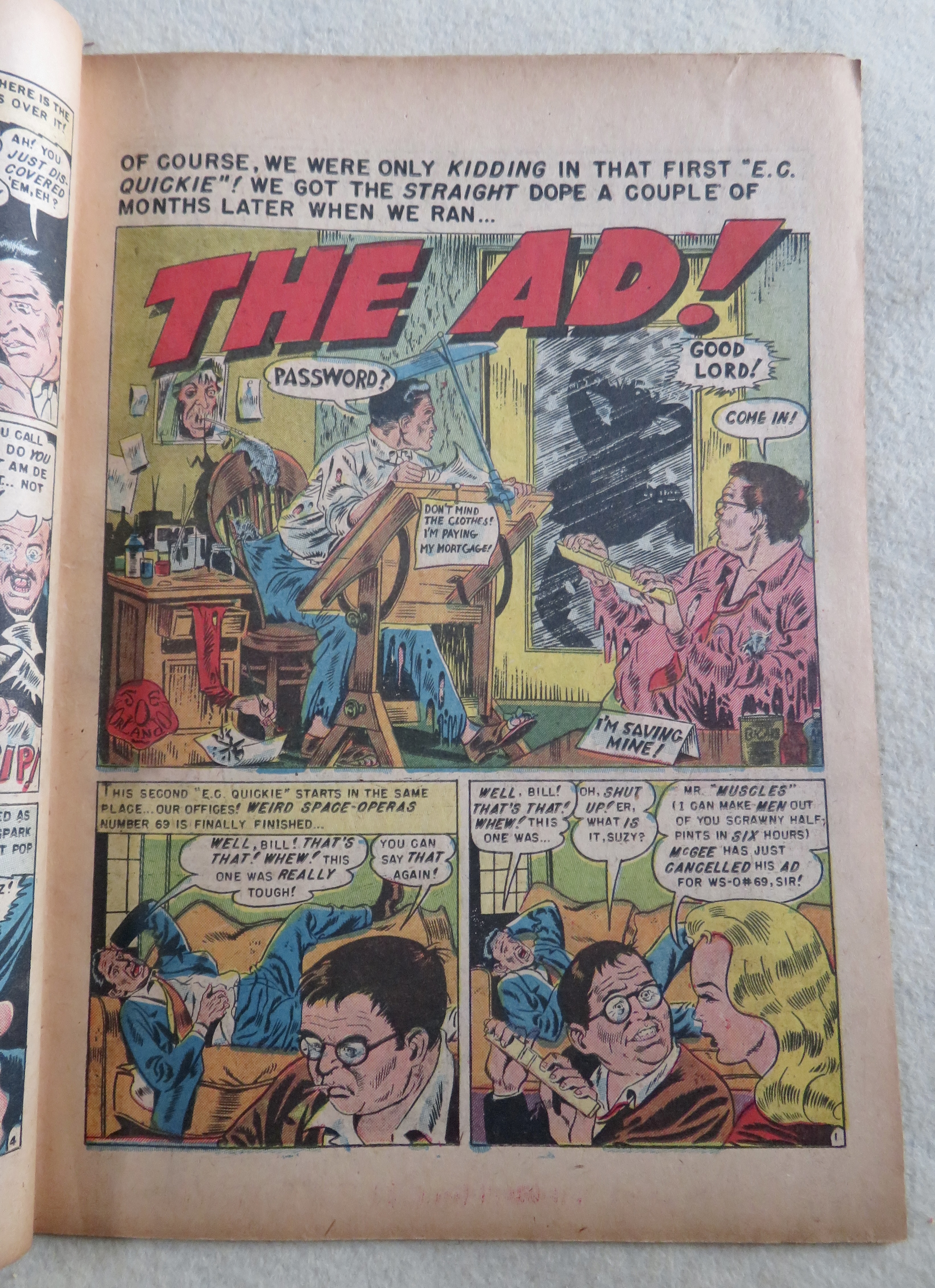 Weird Fantasy Comic July/August 1952 The Exile