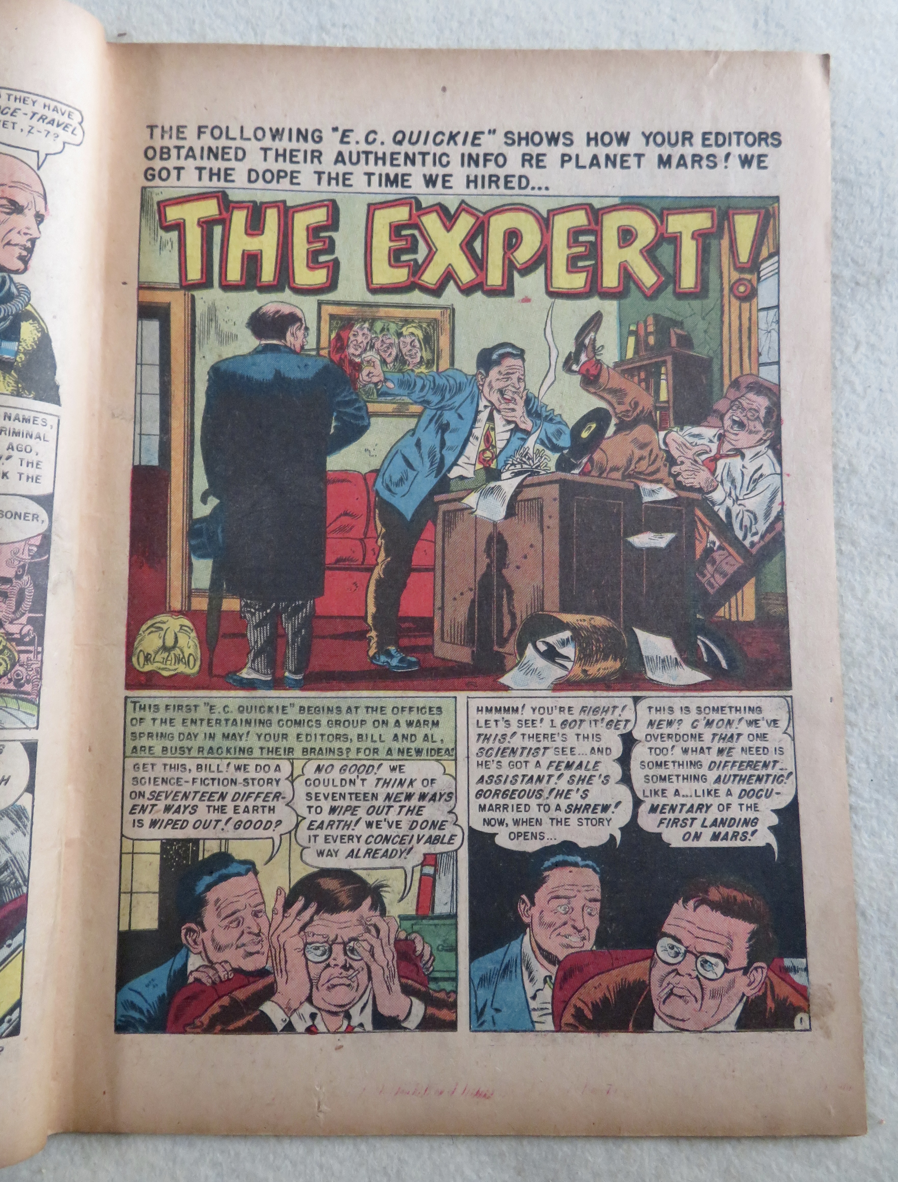Weird Fantasy Comic July/August 1952 The Exile