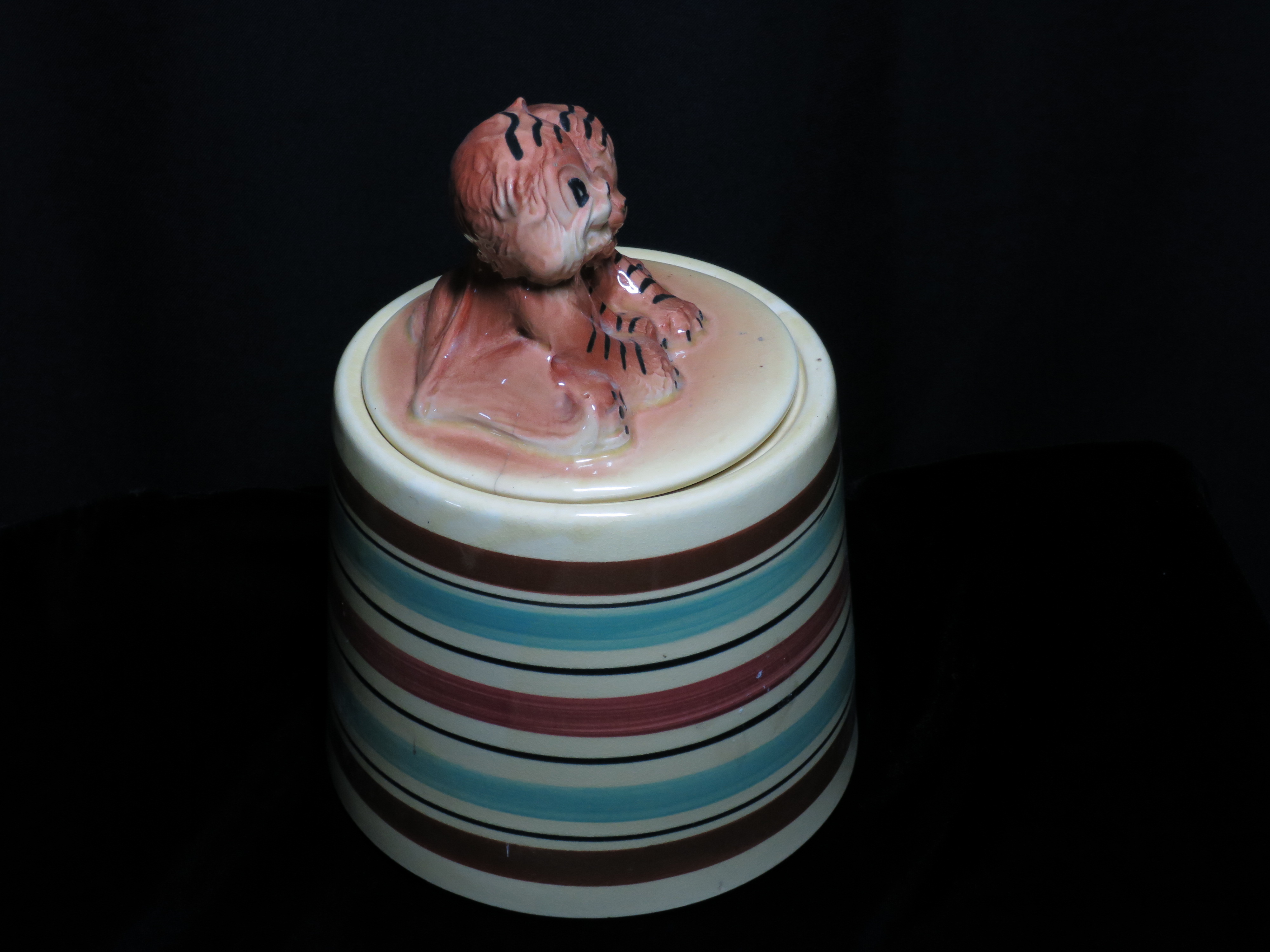 Robinson Ransbottom Tiger Cubs Cookie Jar Roseville