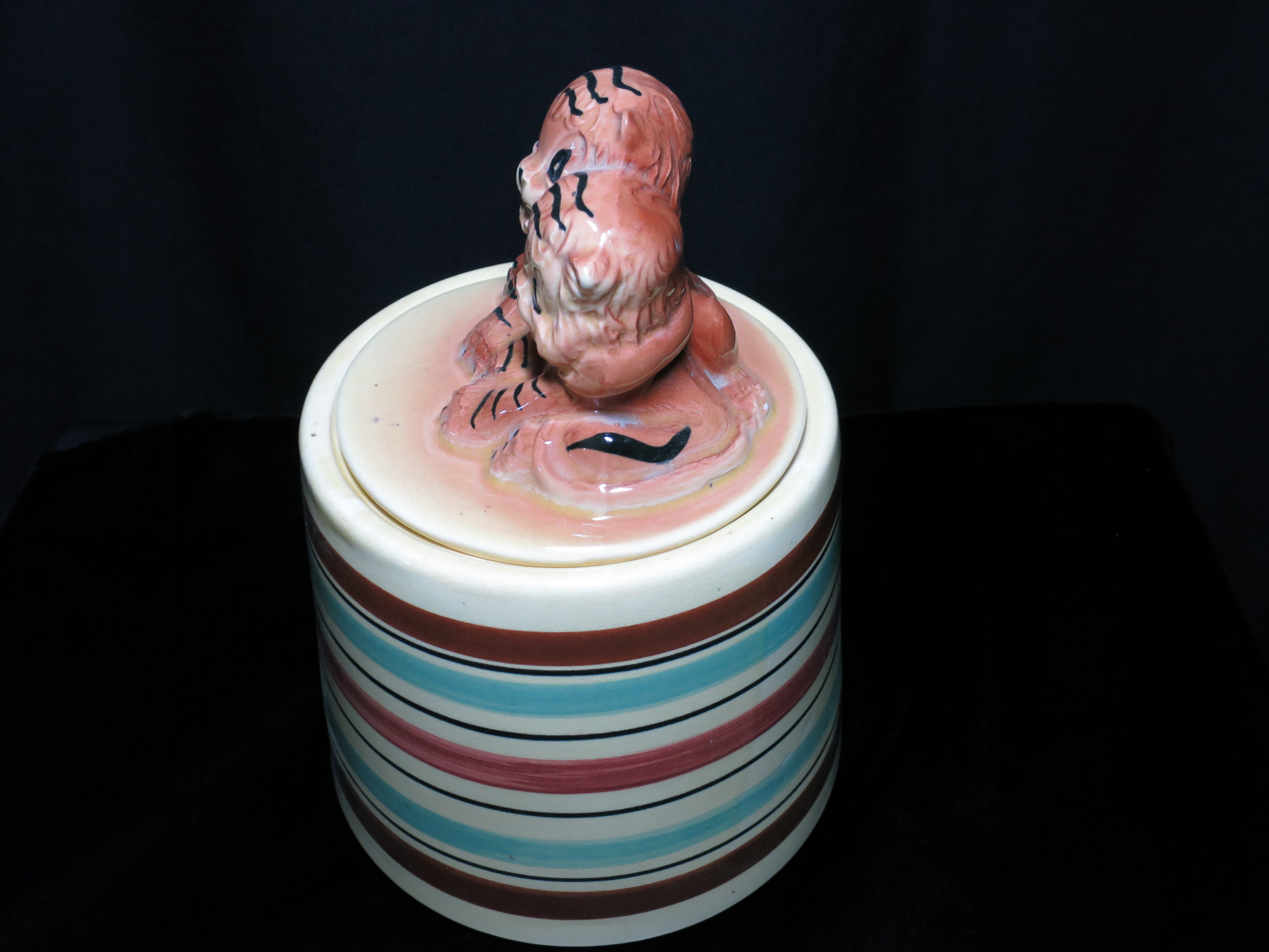 Robinson Ransbottom Tiger Cubs Cookie Jar Roseville