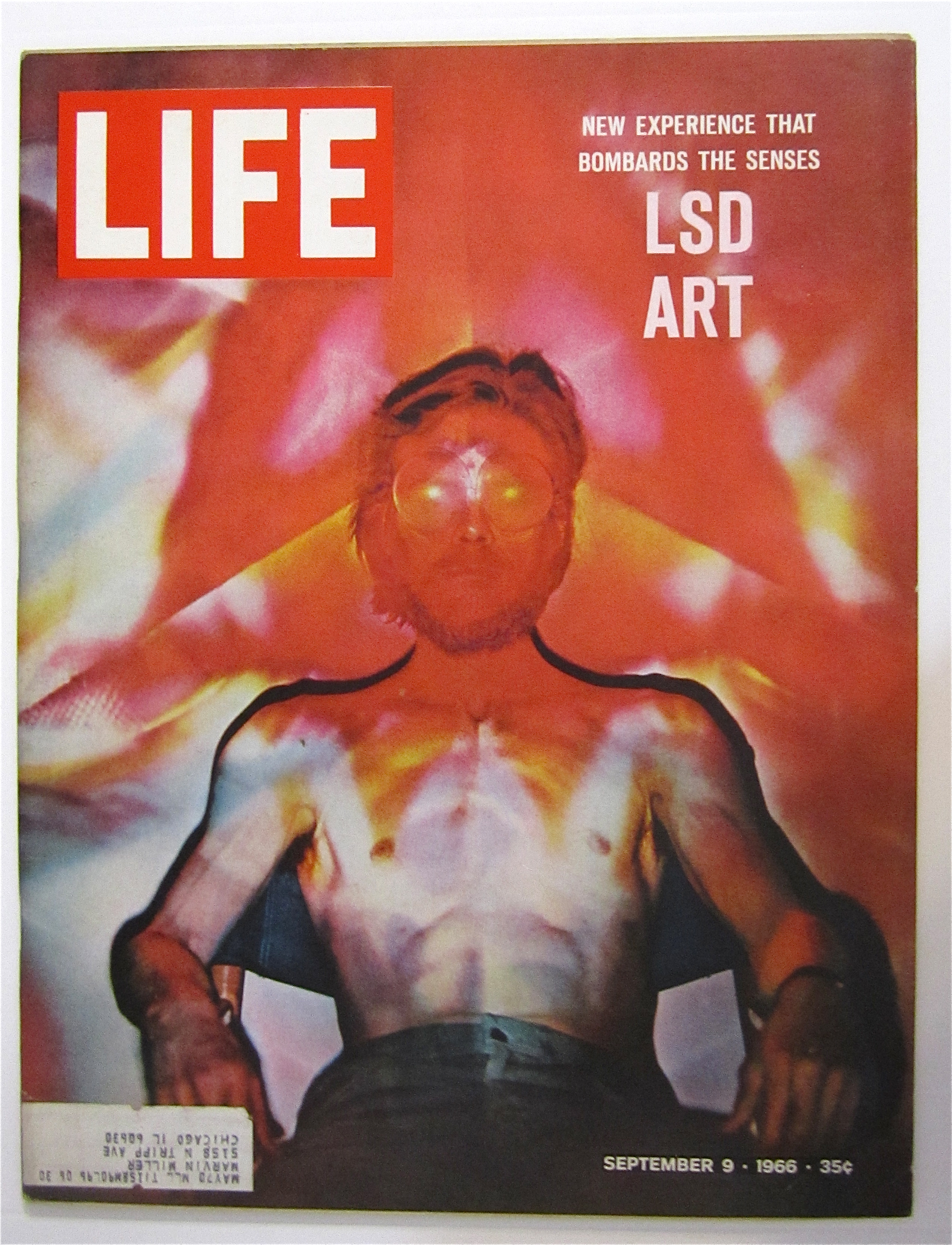 Life Magazine September 9, 1966 LSD Art