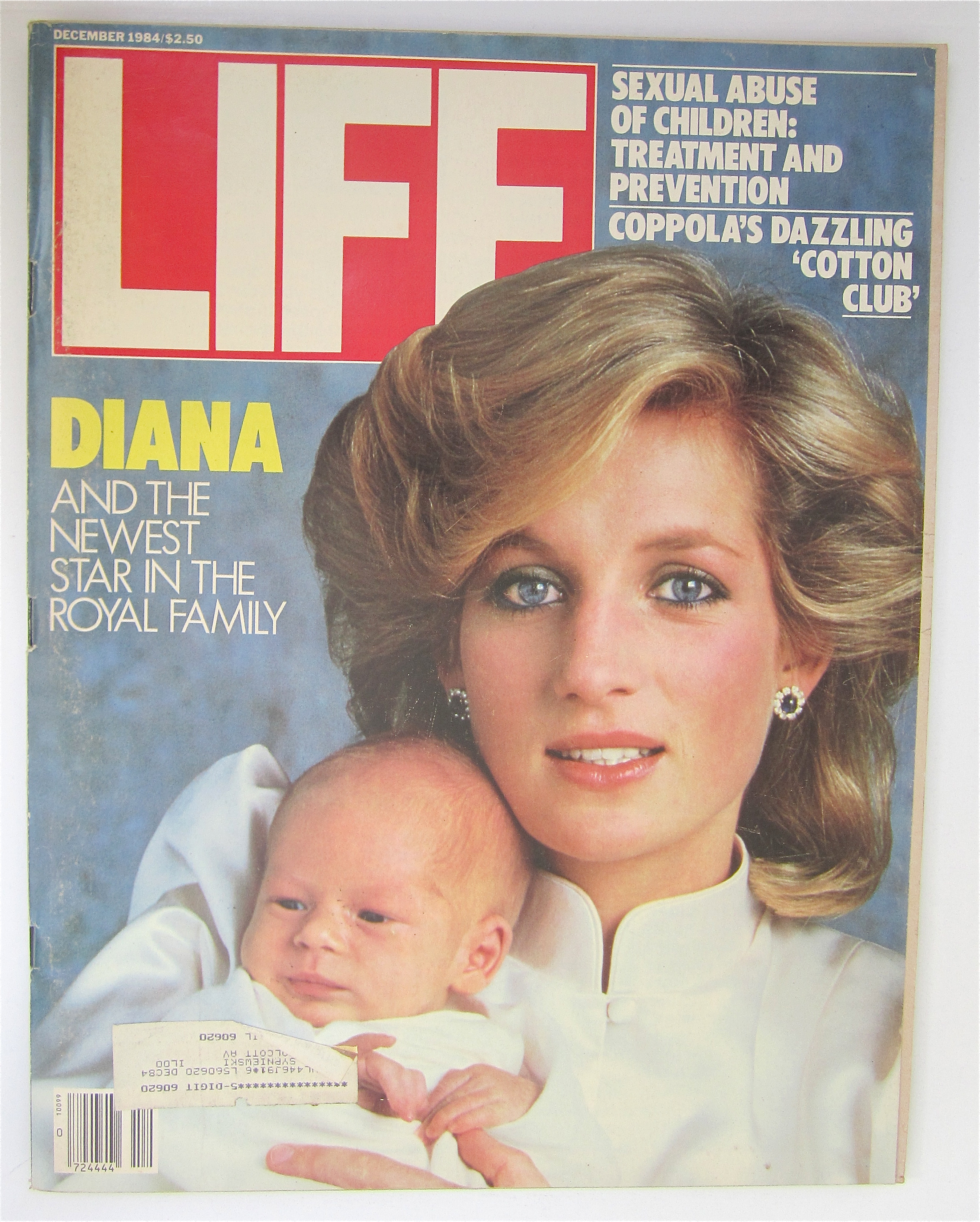 Life Magazine-December 1984-Diana & New Baby