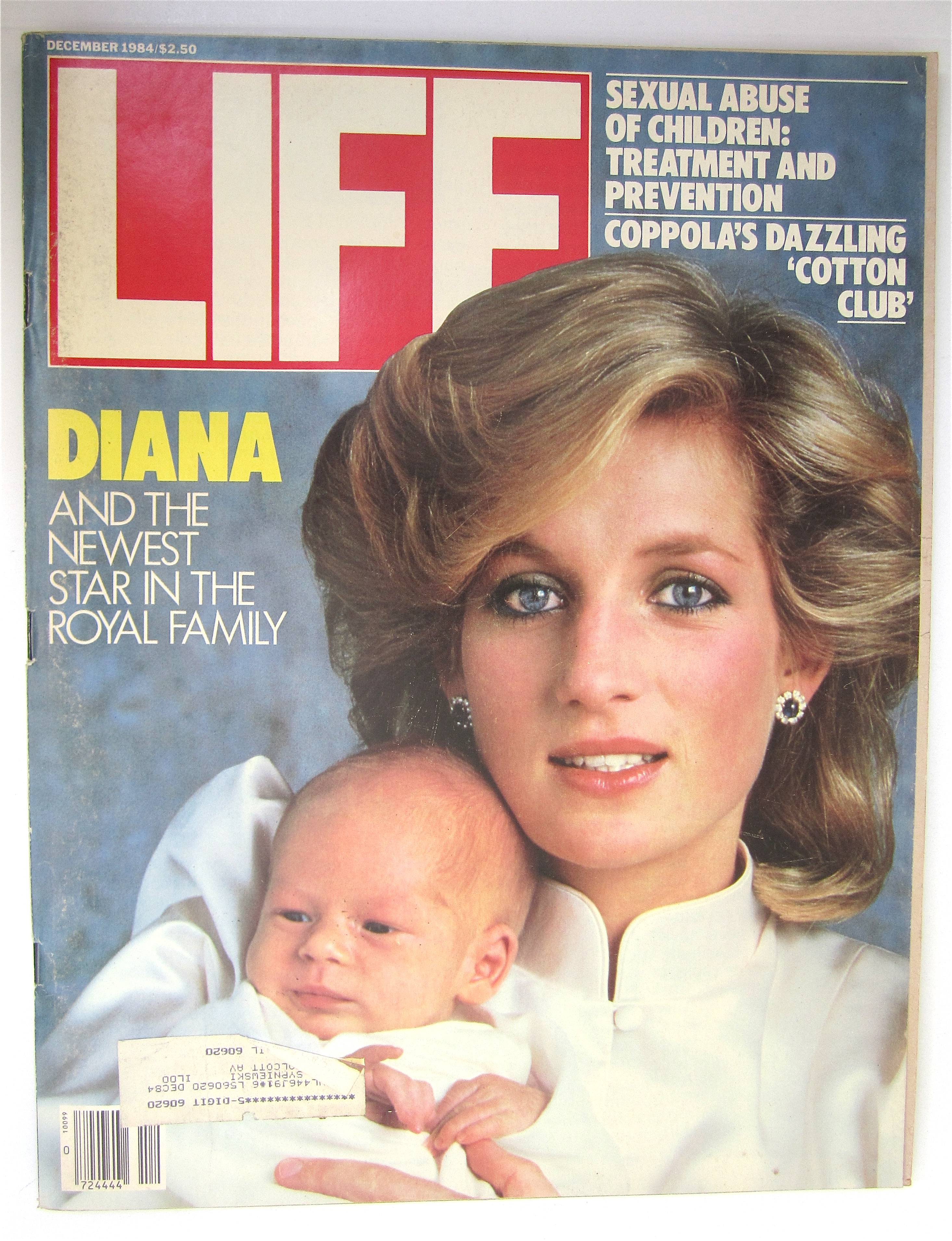Life Magazine-December 1984-Diana & New Baby