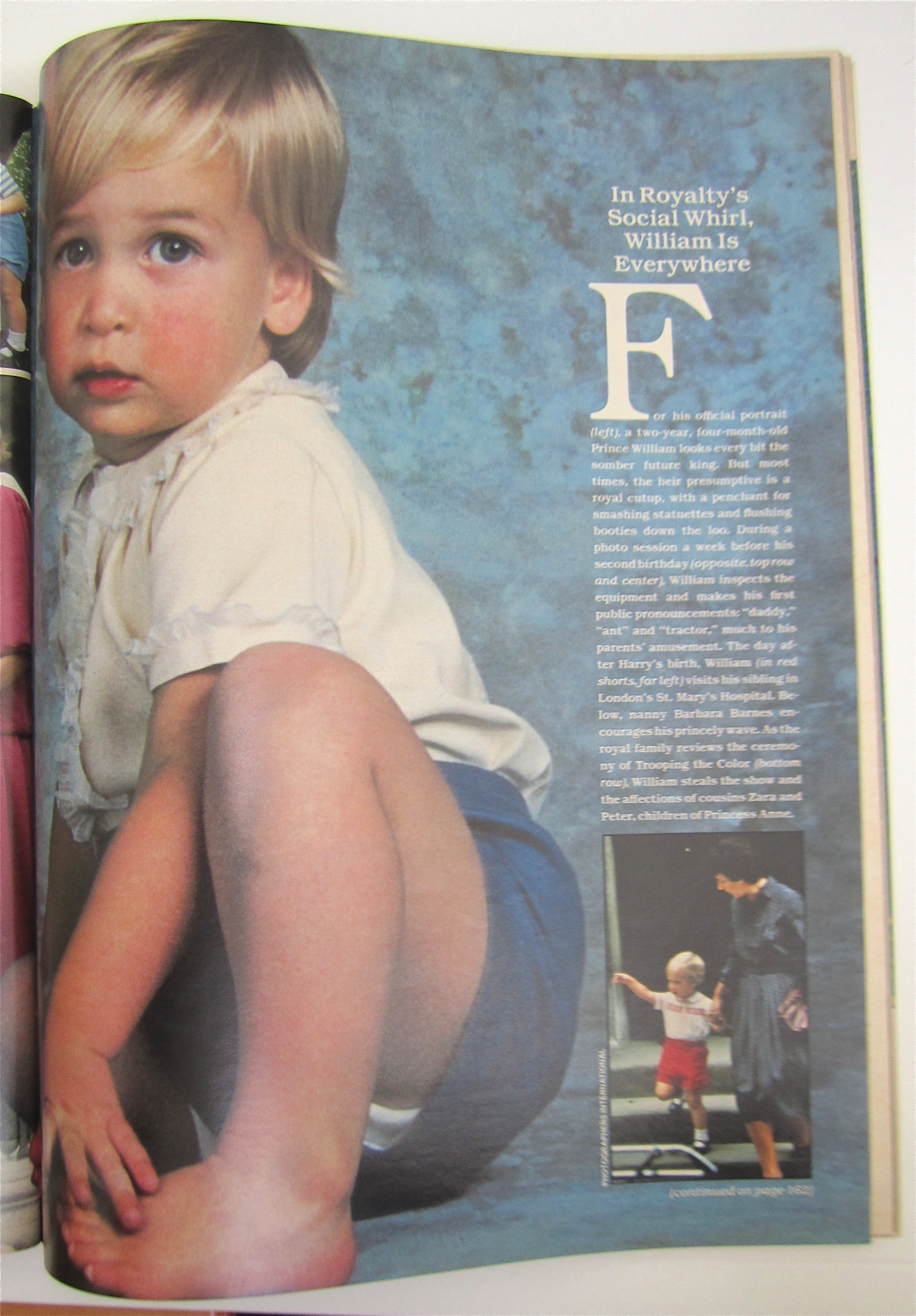 Life Magazine-December 1984-Diana & New Baby