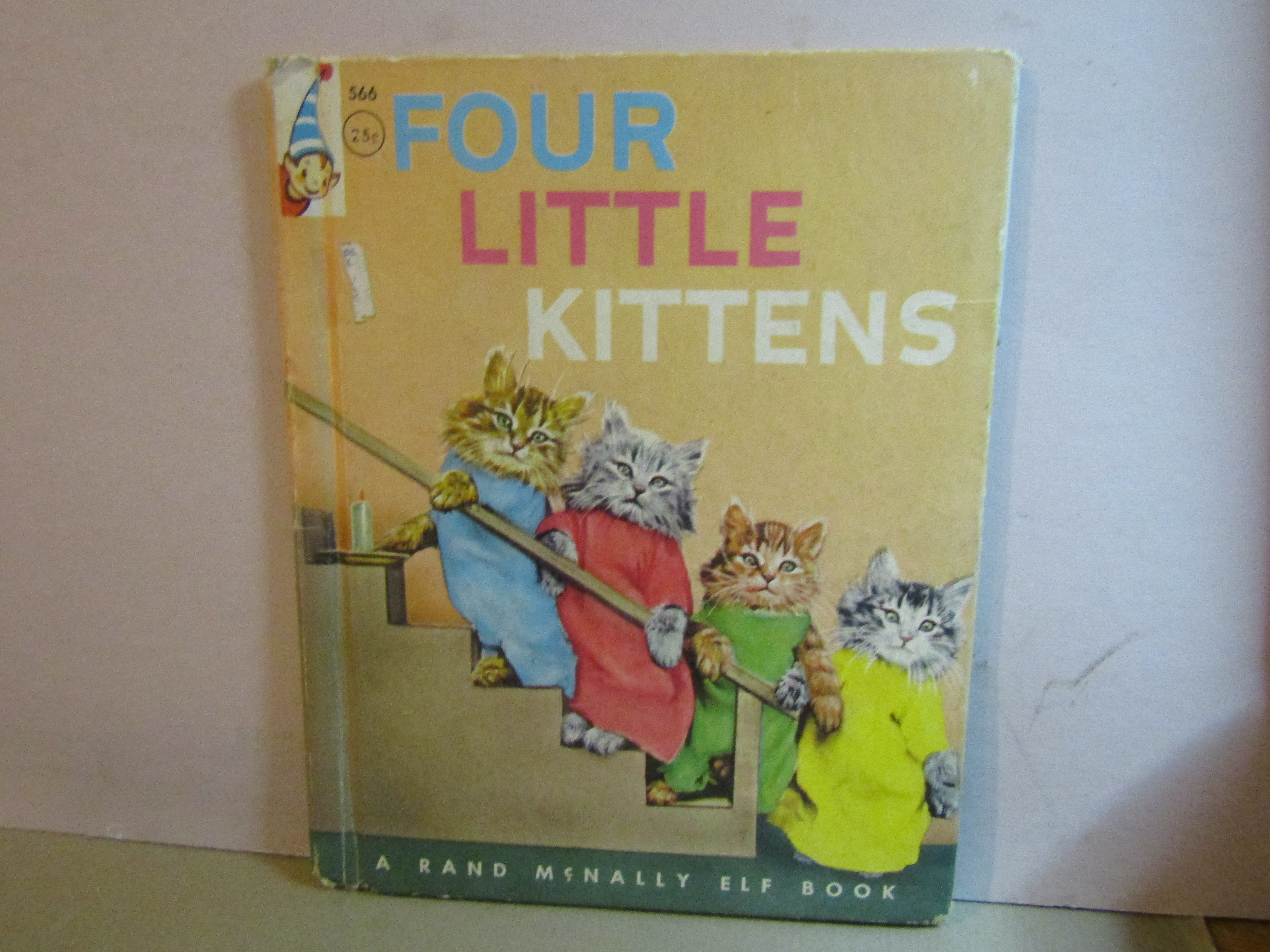 Rand McNally Book Elf Four Little Kittens