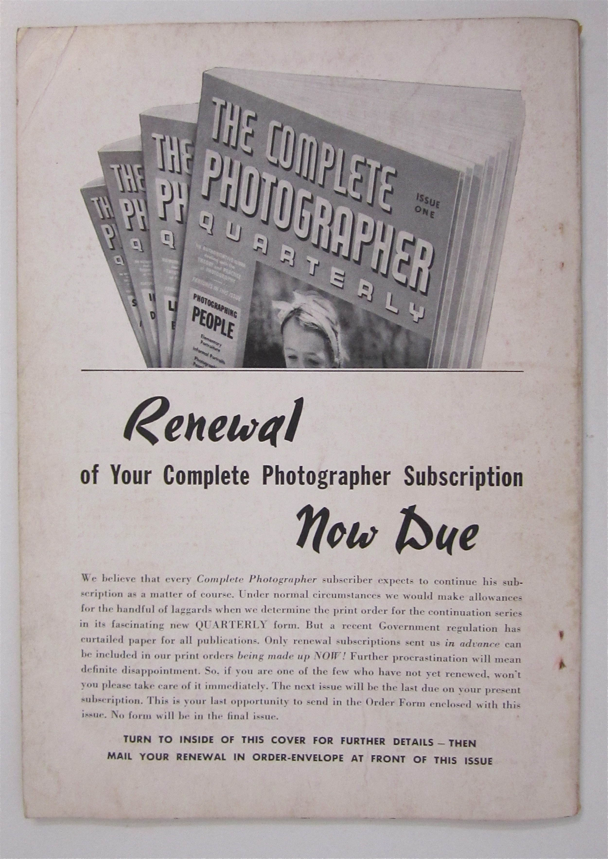 Complete Photographer March 10, 1943