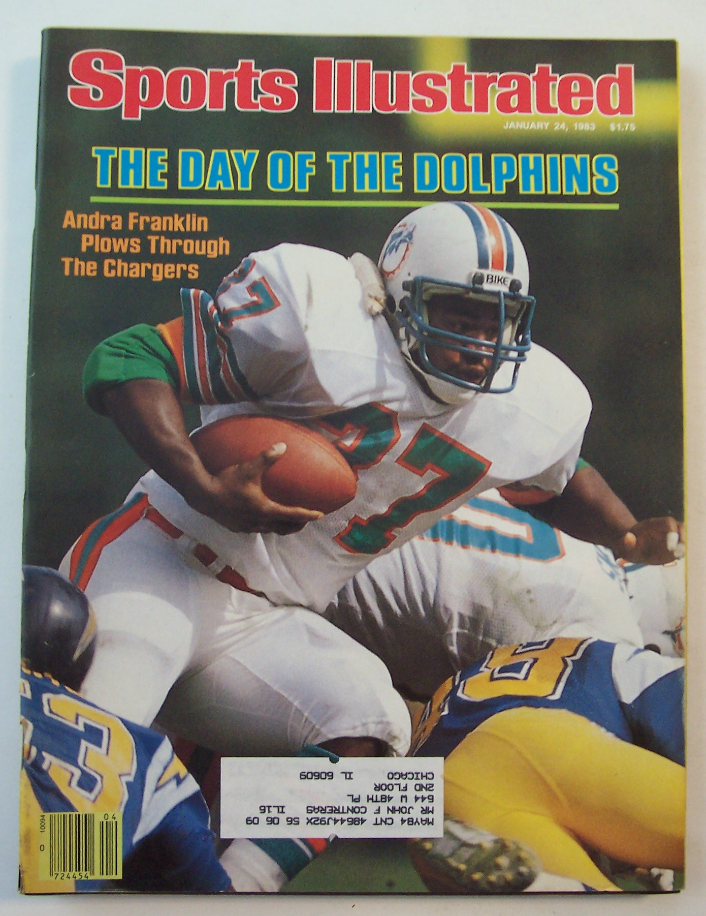 Sports Illustrated Magazine Jan 24, 1983 Andra Franklin