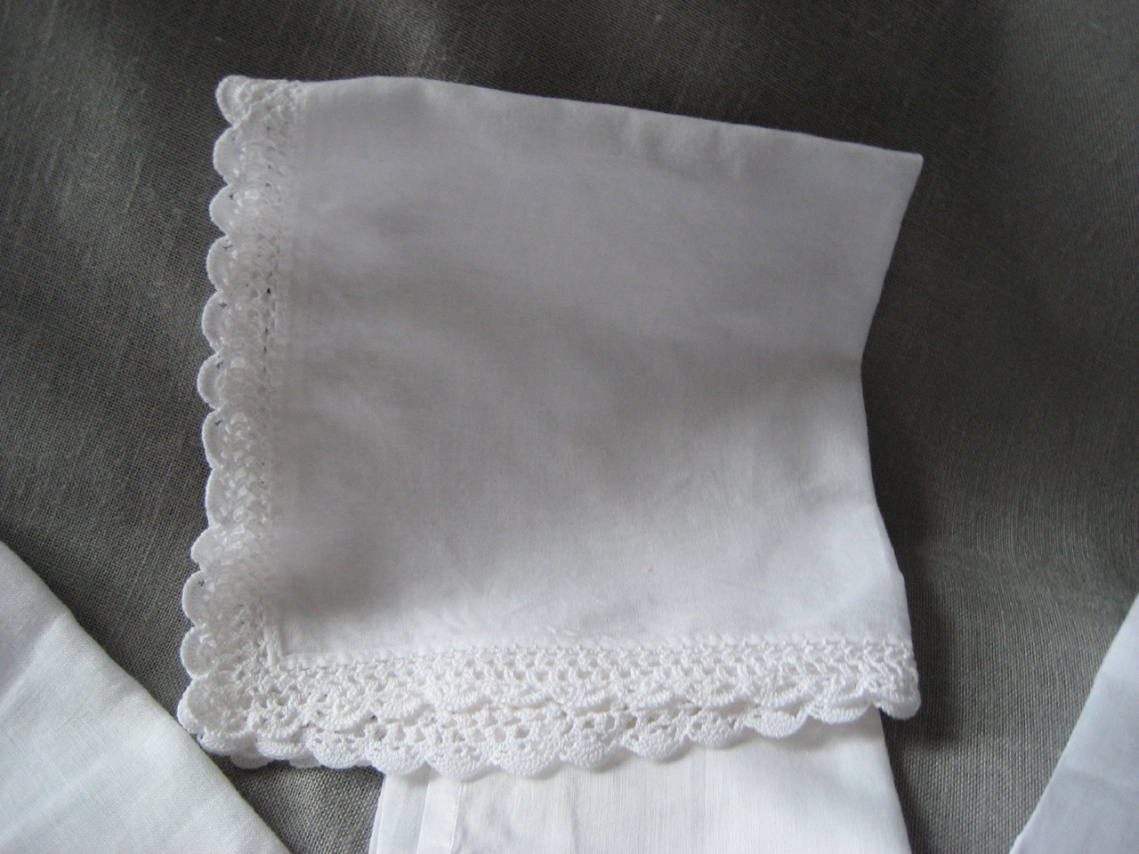 Four Linen Handkerchiefs