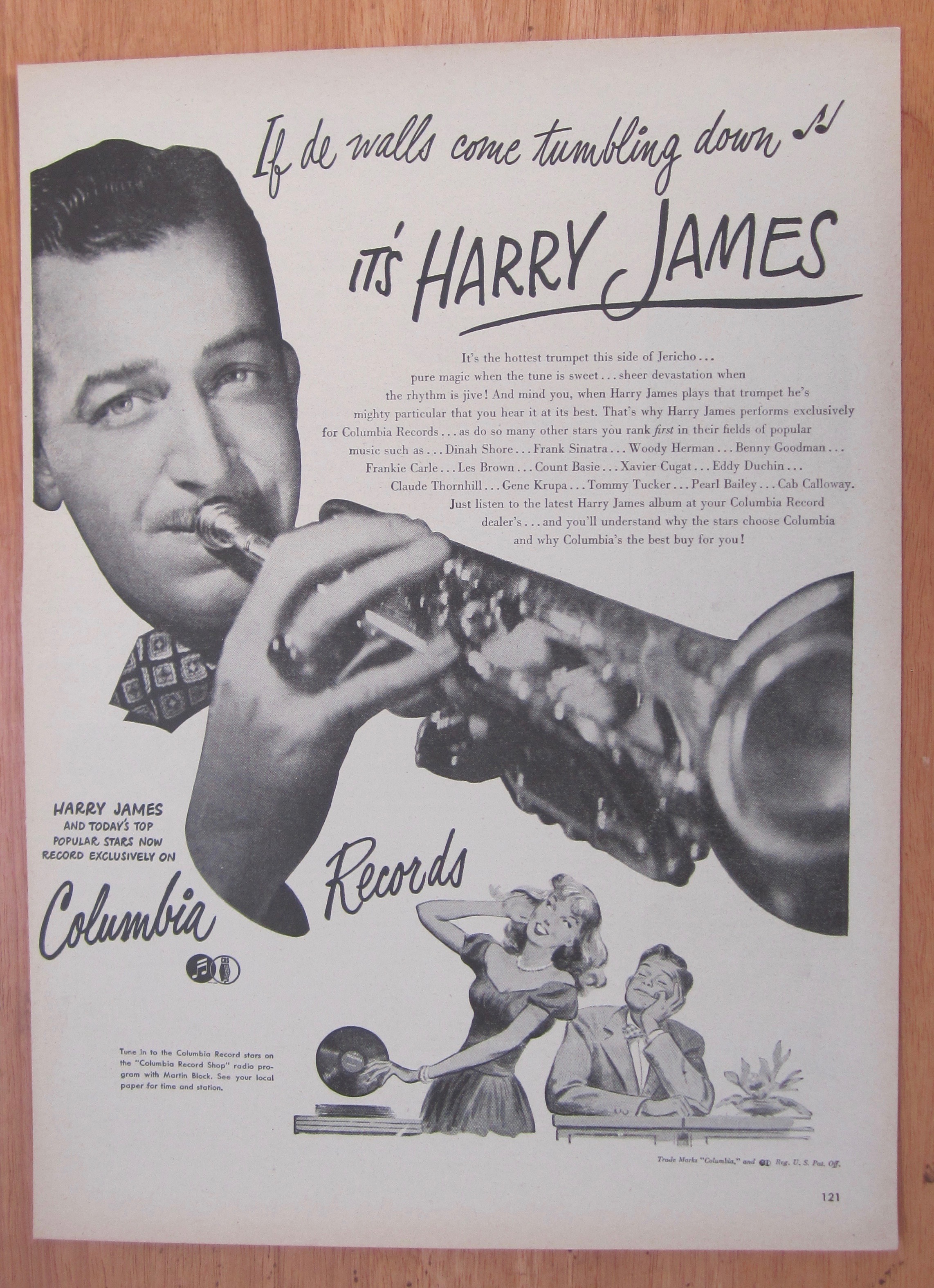 1946 Columbia Records with Harry James