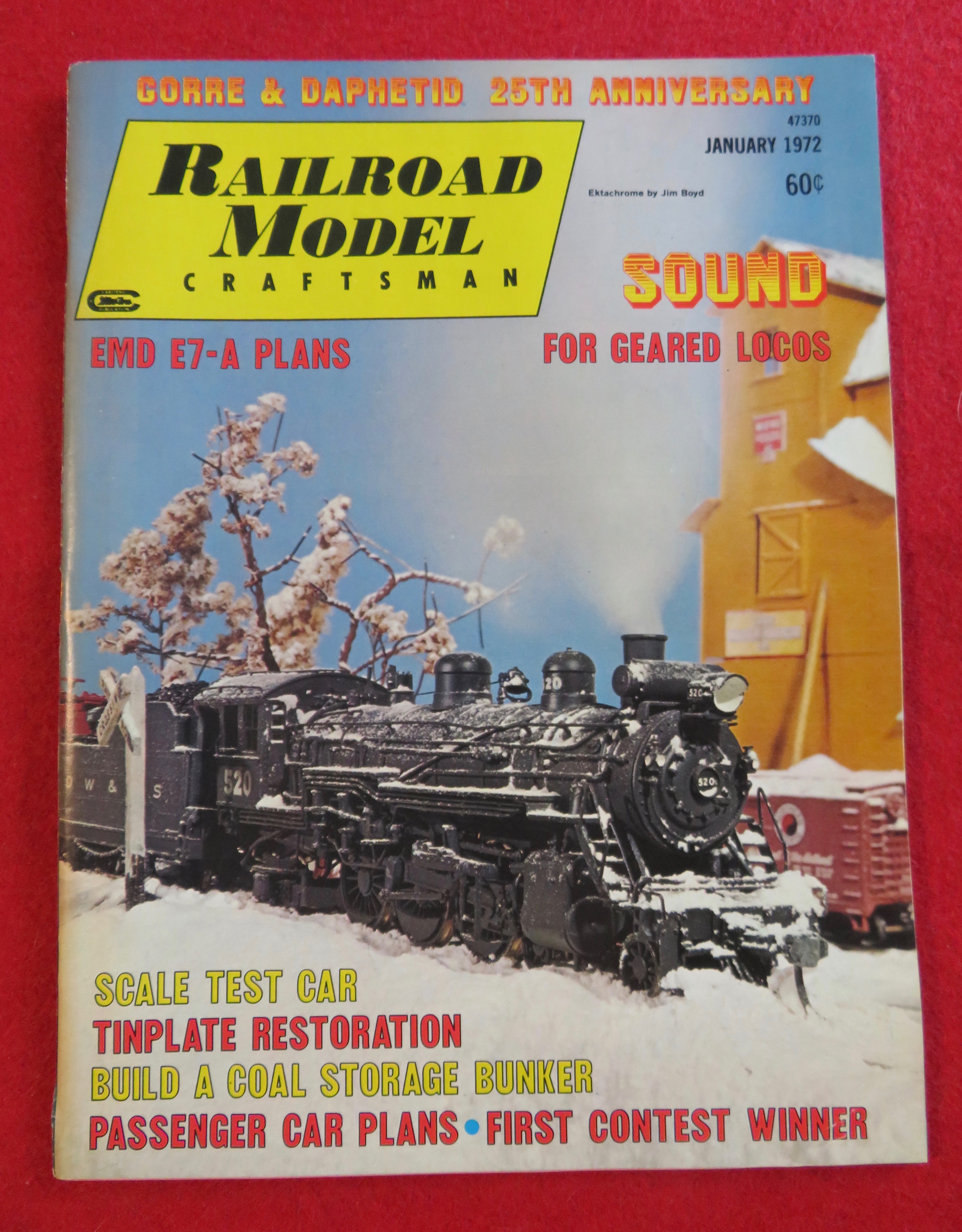 Railroad Model Craftsman Magazine January 1972