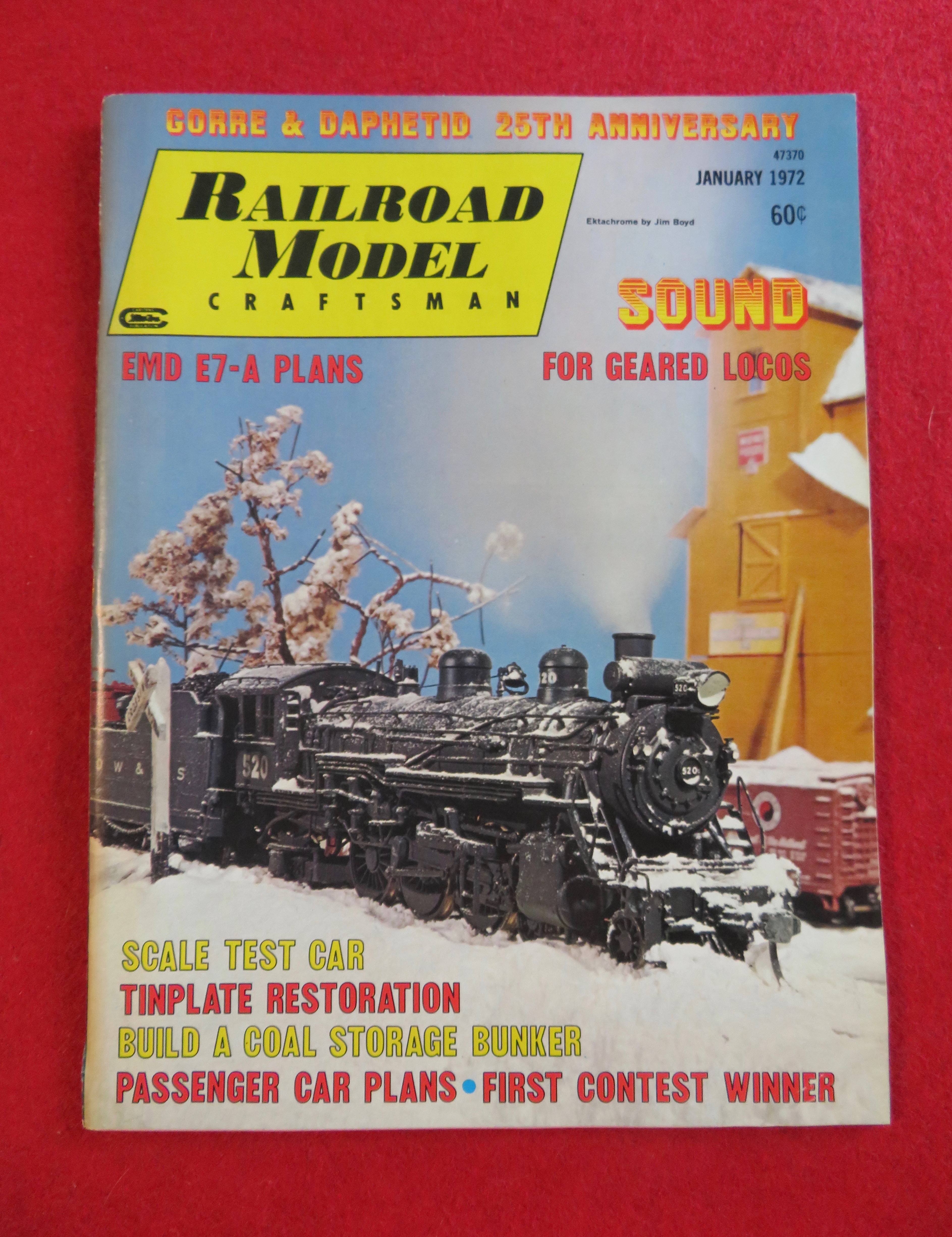 Railroad Model Craftsman Magazine January 1972