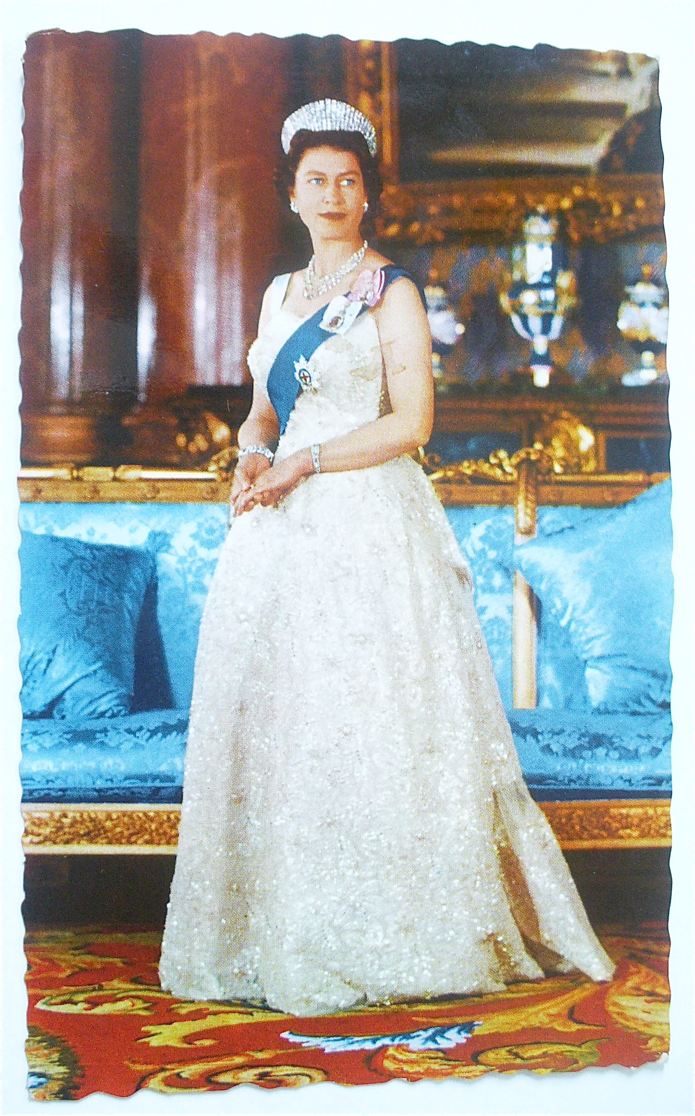 Queen Elizabeth II Postcard
