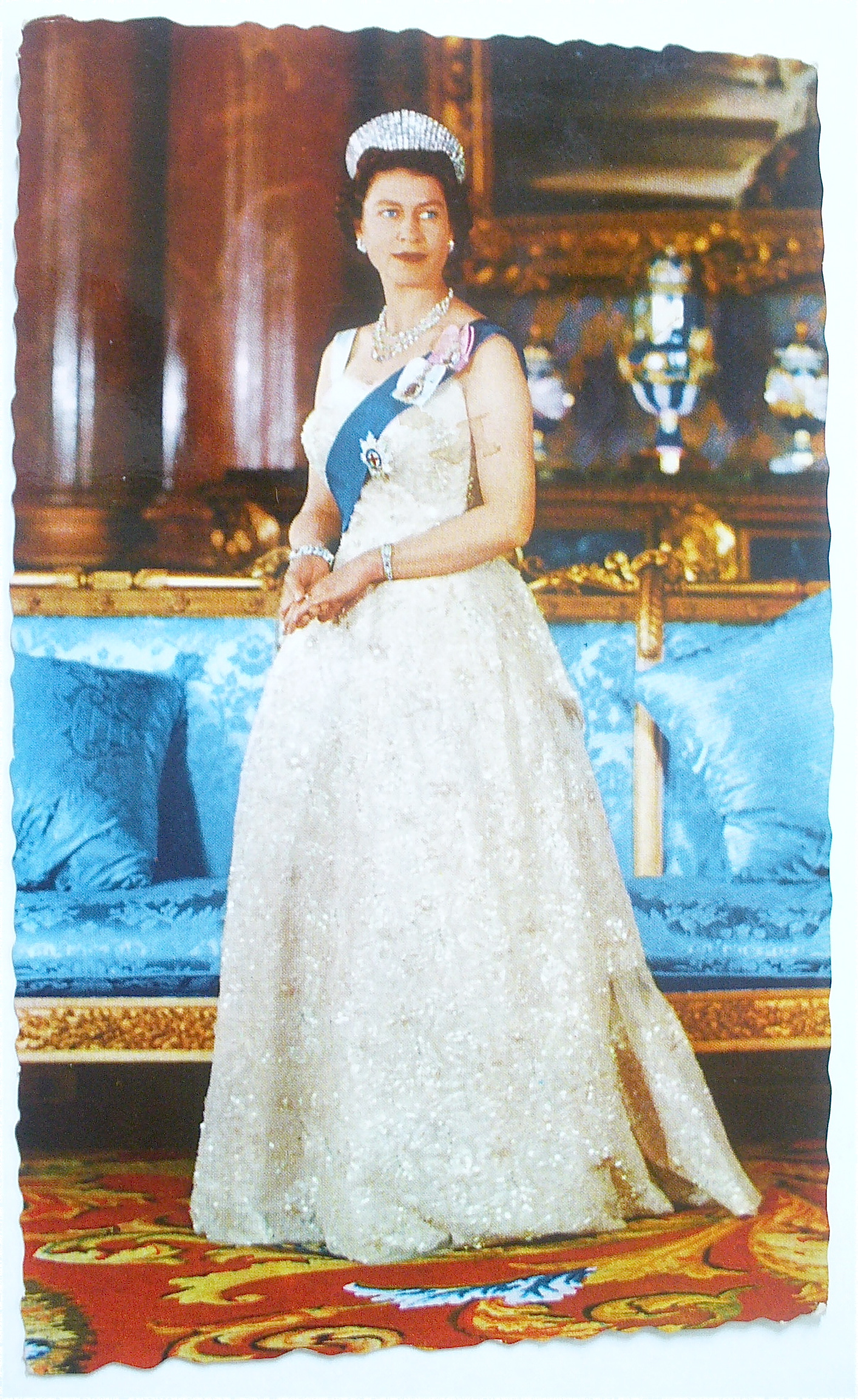 Queen Elizabeth II Postcard