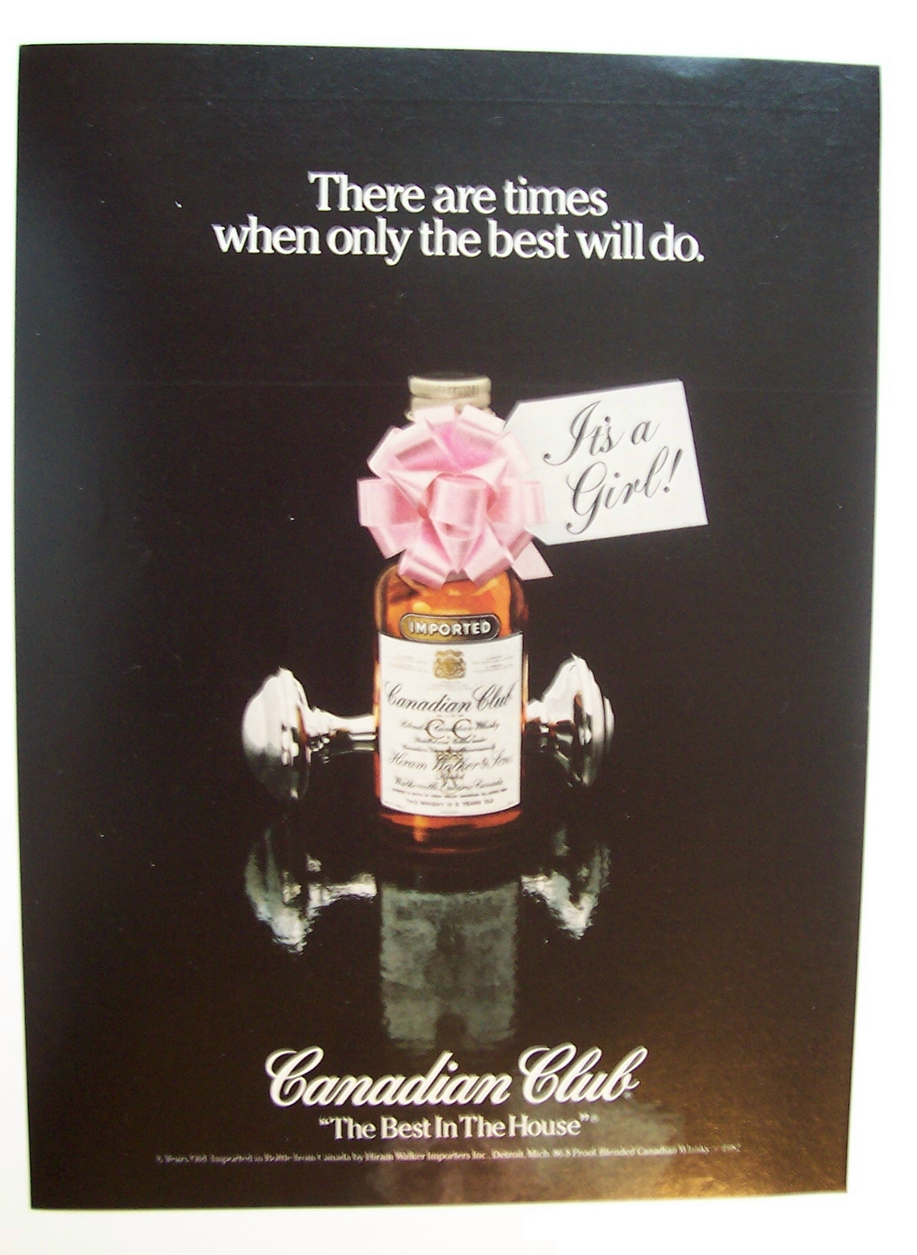 1982 Canadian Club Whiskey