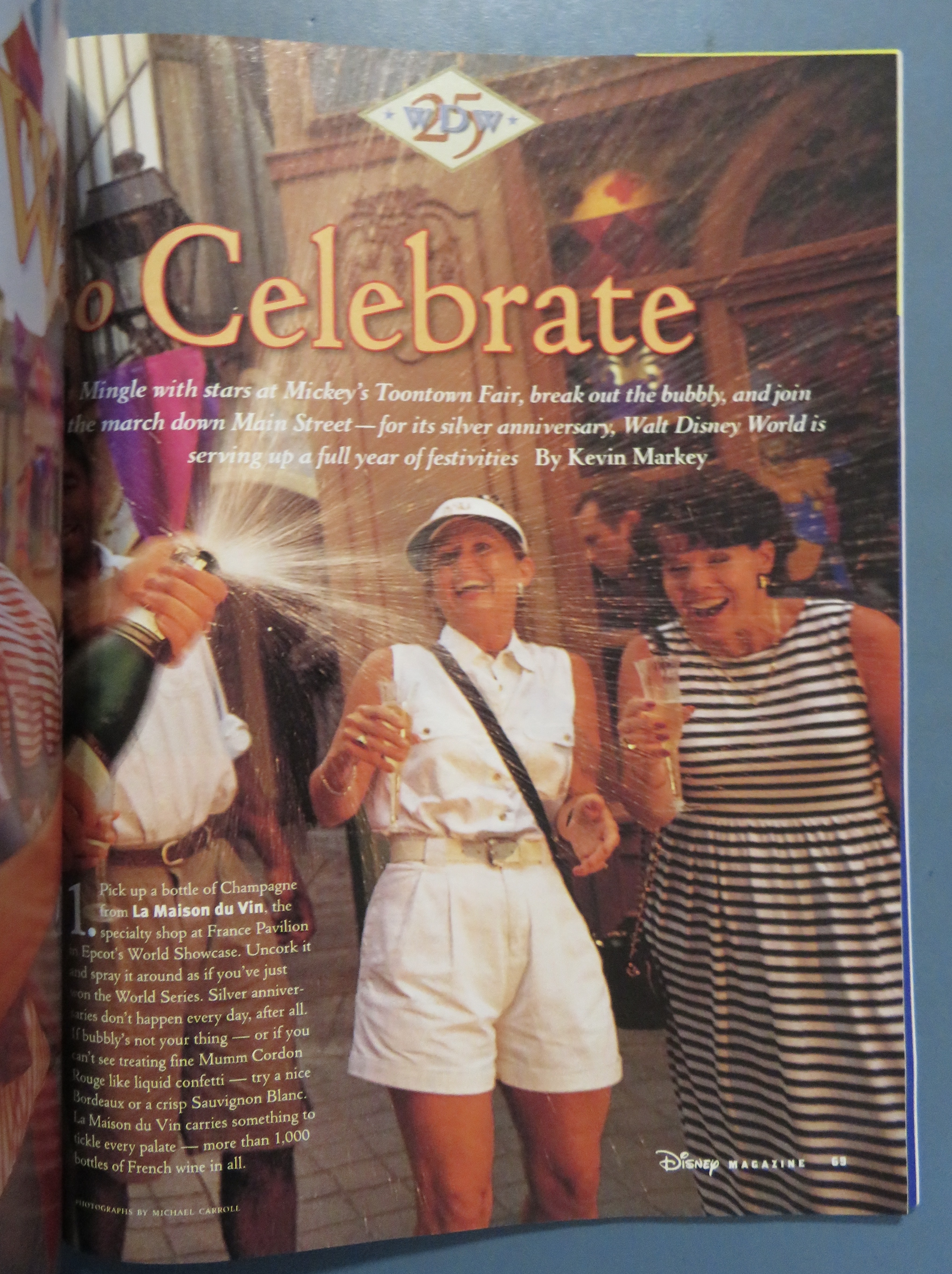 The Disney Magazine Fall 1996 25th Anniversary