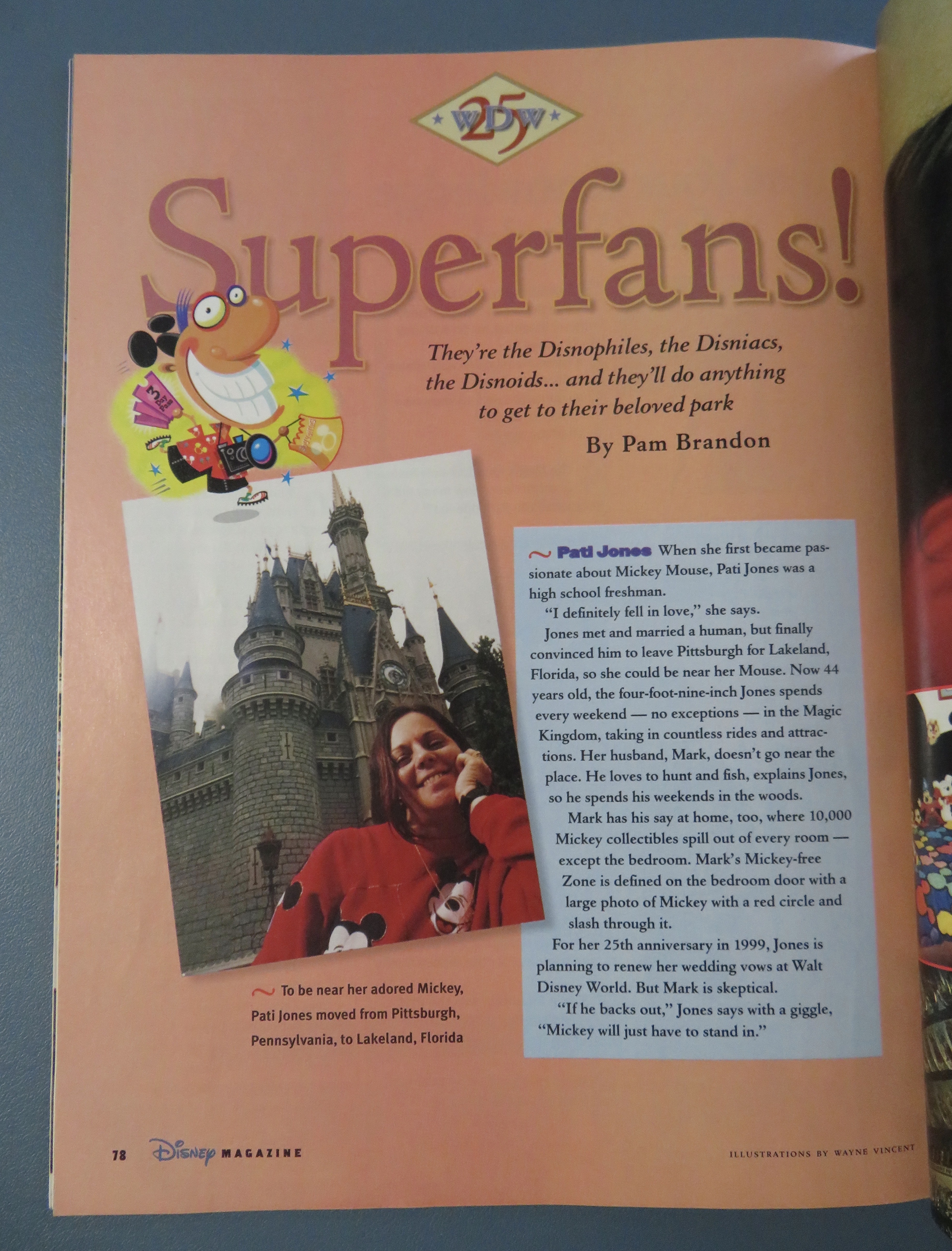 The Disney Magazine Fall 1996 25th Anniversary