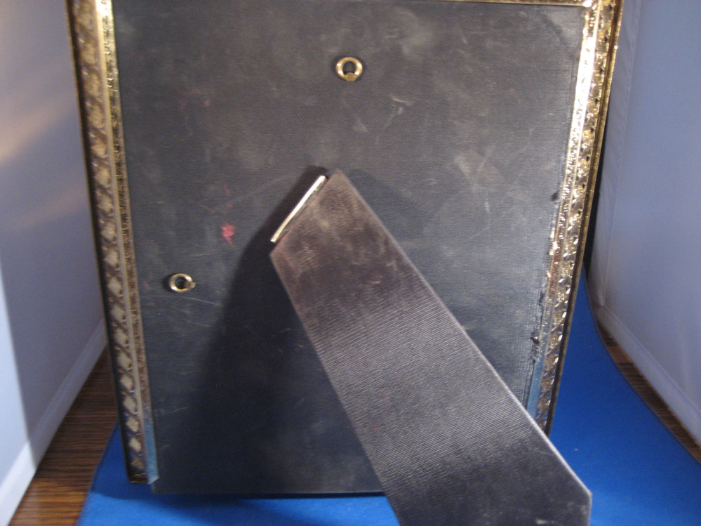 Gold Colored Metal Picture Frame