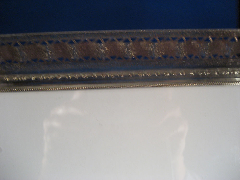 Gold Colored Metal Picture Frame