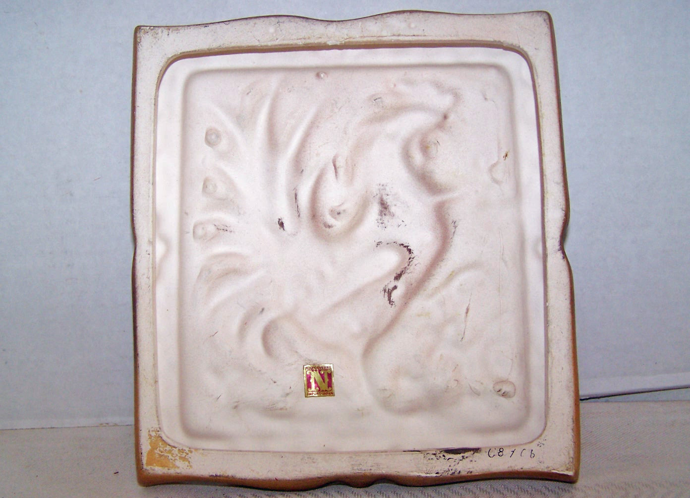 Napcoware Rooster Plaque, Japan