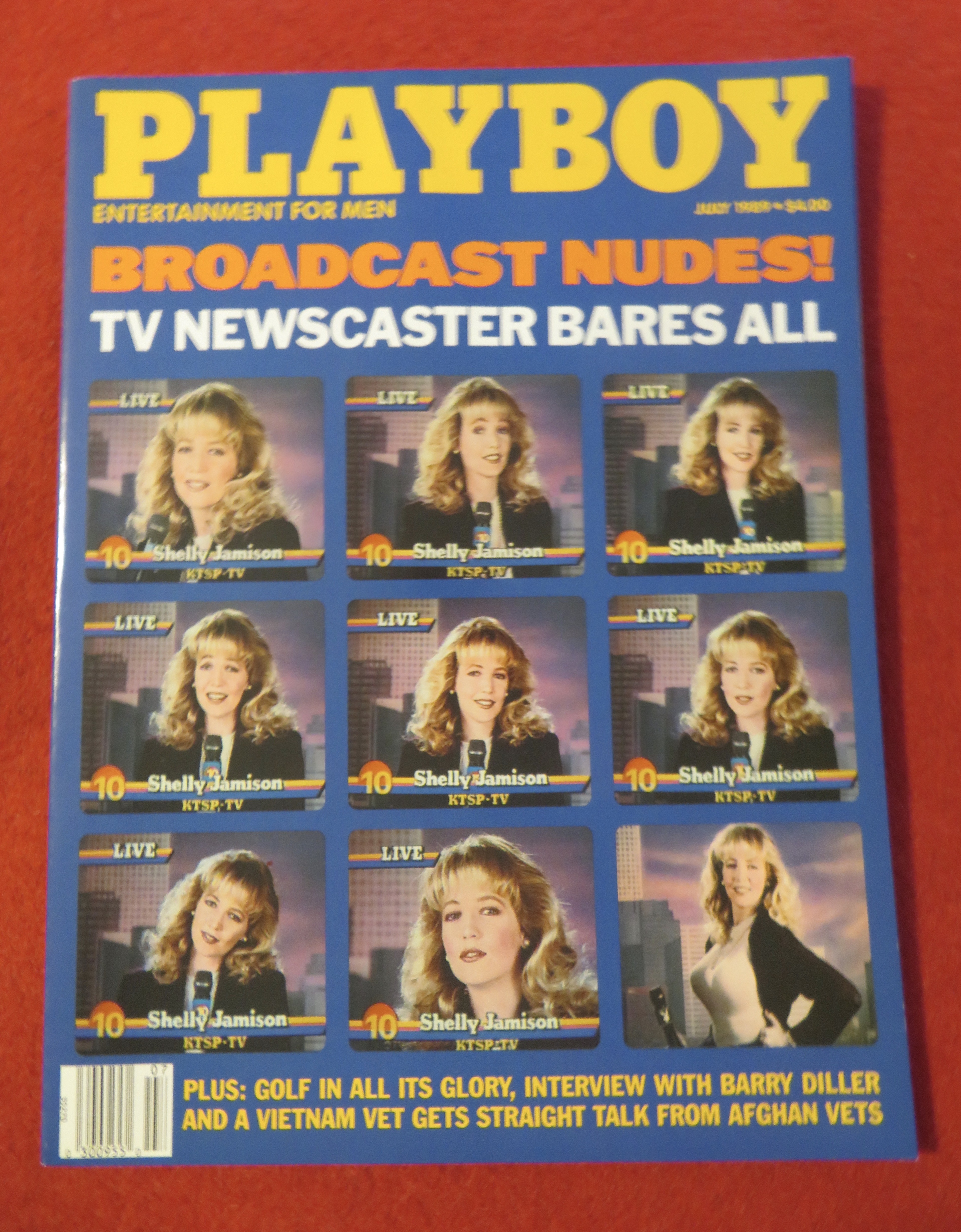 Playboy Magazine - July 1989 - Erika Eleniak