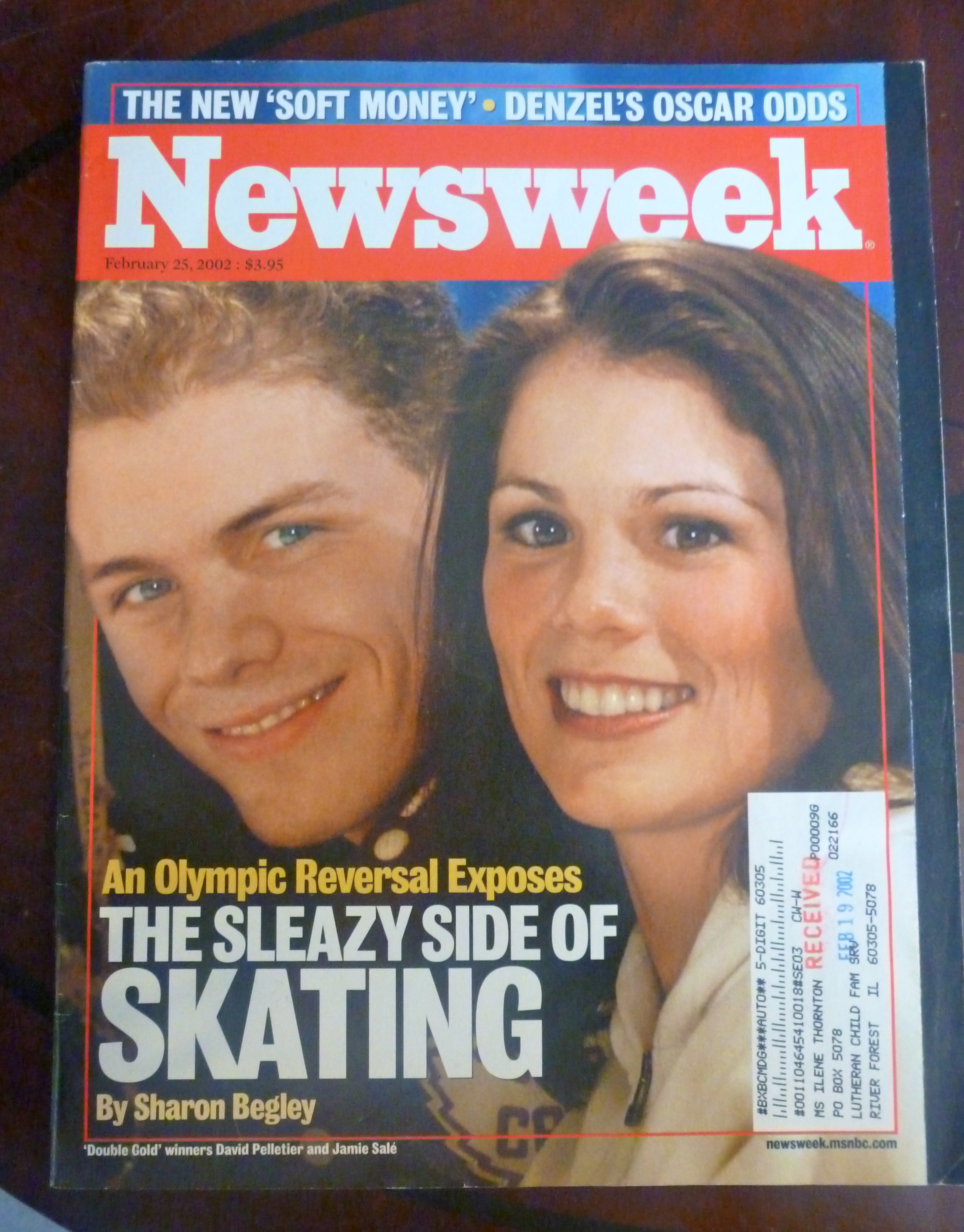 Newsweek Magazine-February 25, 2002-Pelletier/Sale