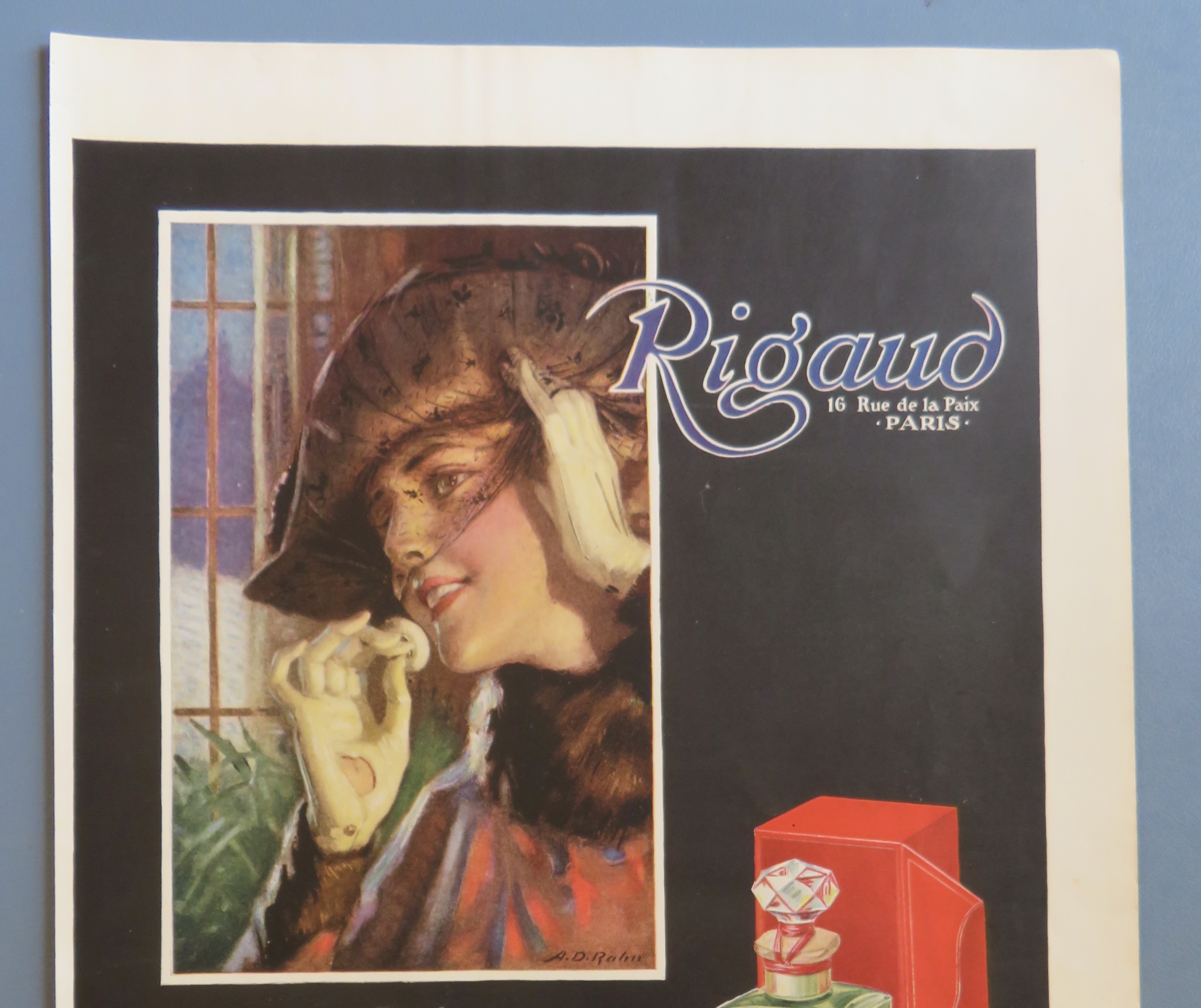1920 Mary Garden Perfume with Lovely Woman