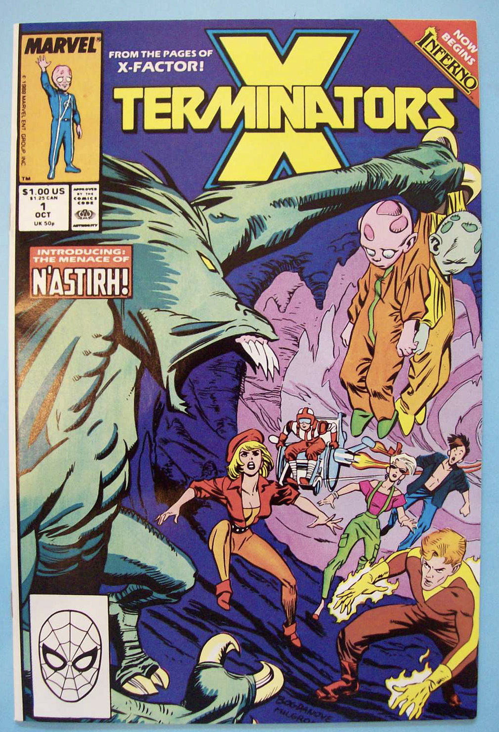 X - Terminators Comics - October 1988 - Baby Snatchers