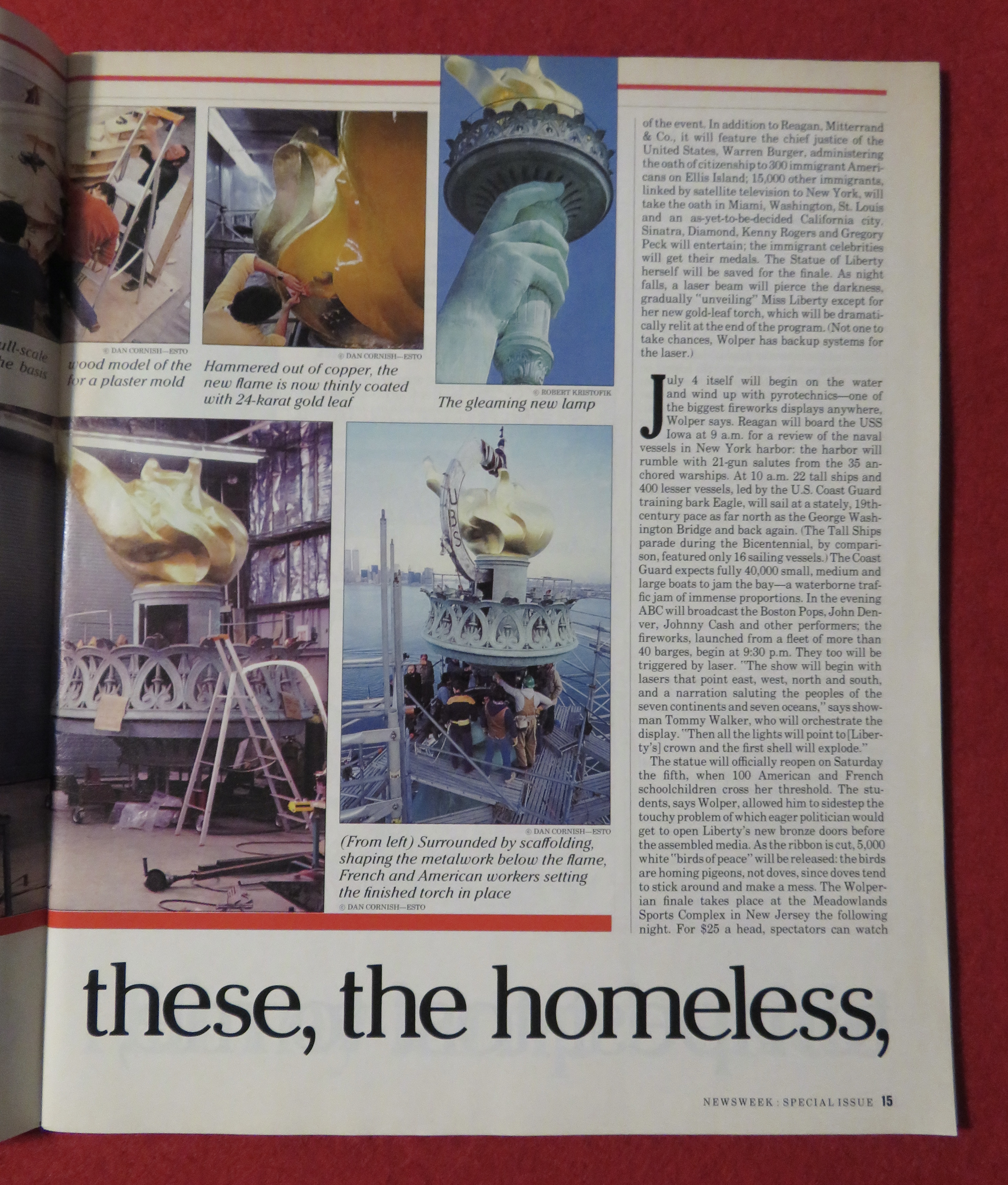 Newsweek Magazine Summer 1986 Sweet Land Of Liberty