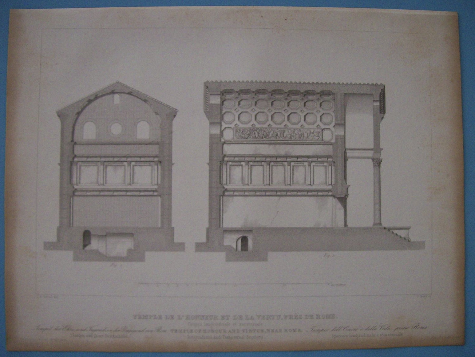 Temple De  L'Honneur Et De La Vertu, Pres De Rome