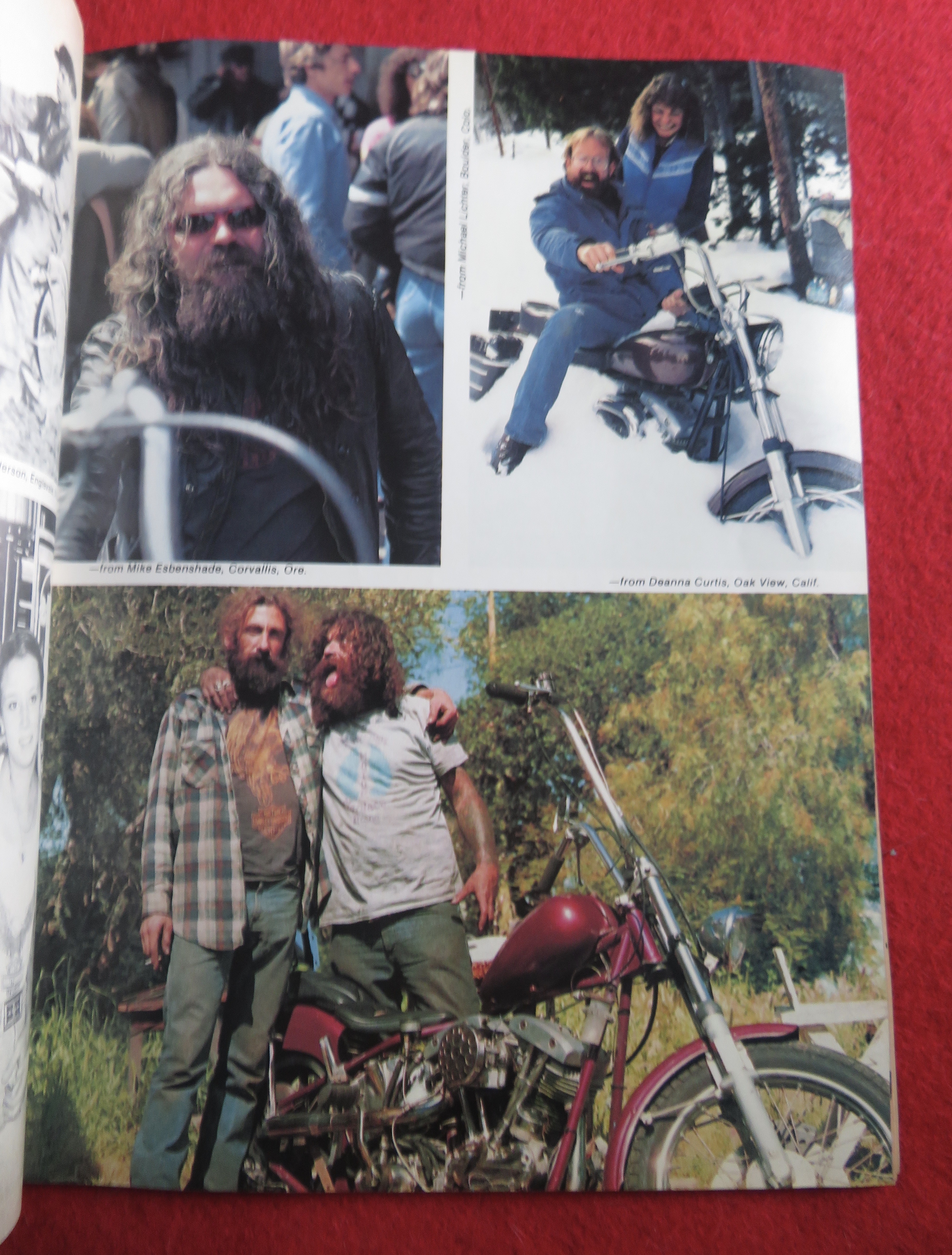 Easyriders Magazine September 1984 Biker Widow Speaks