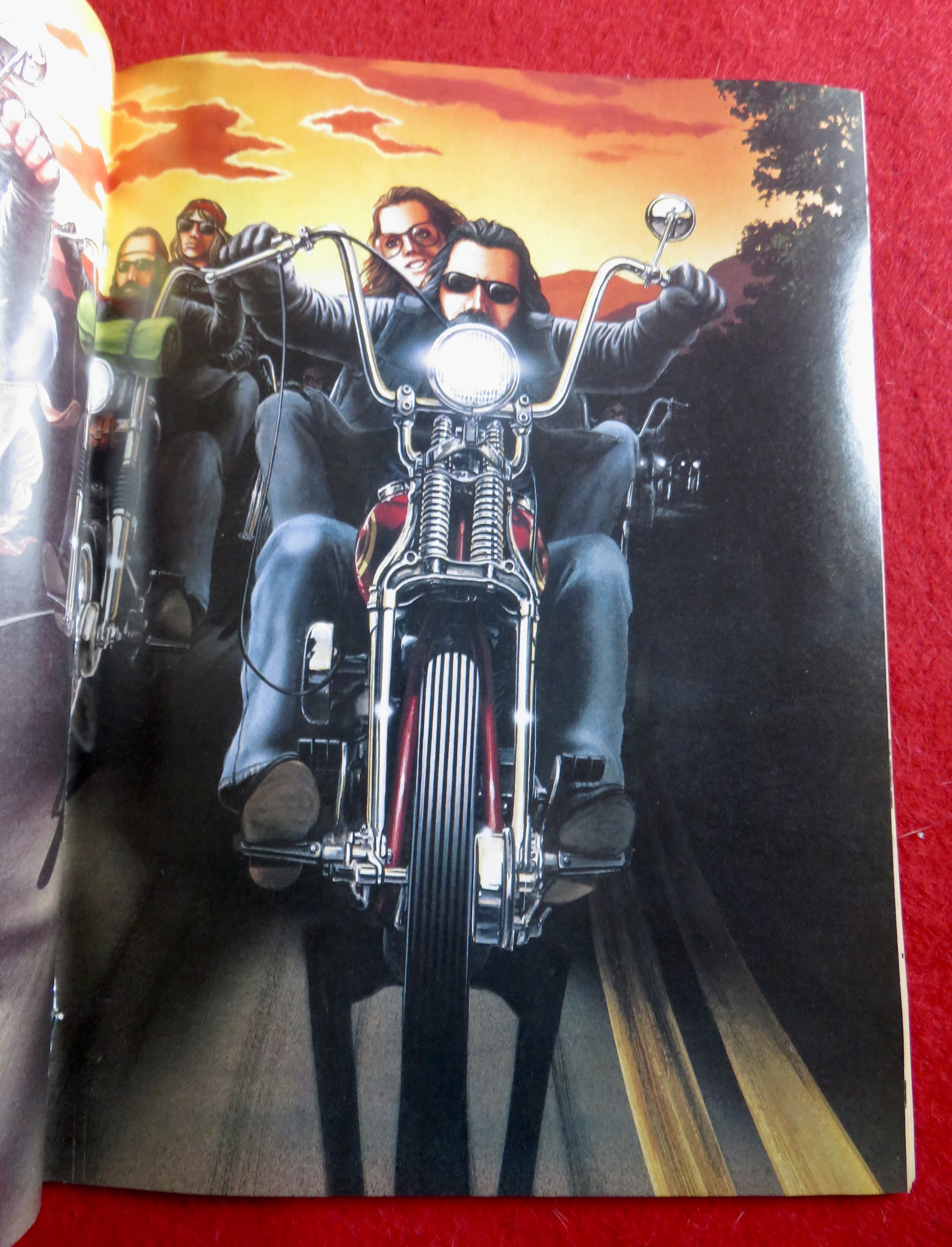 Easyriders Magazine September 1984 Biker Widow Speaks