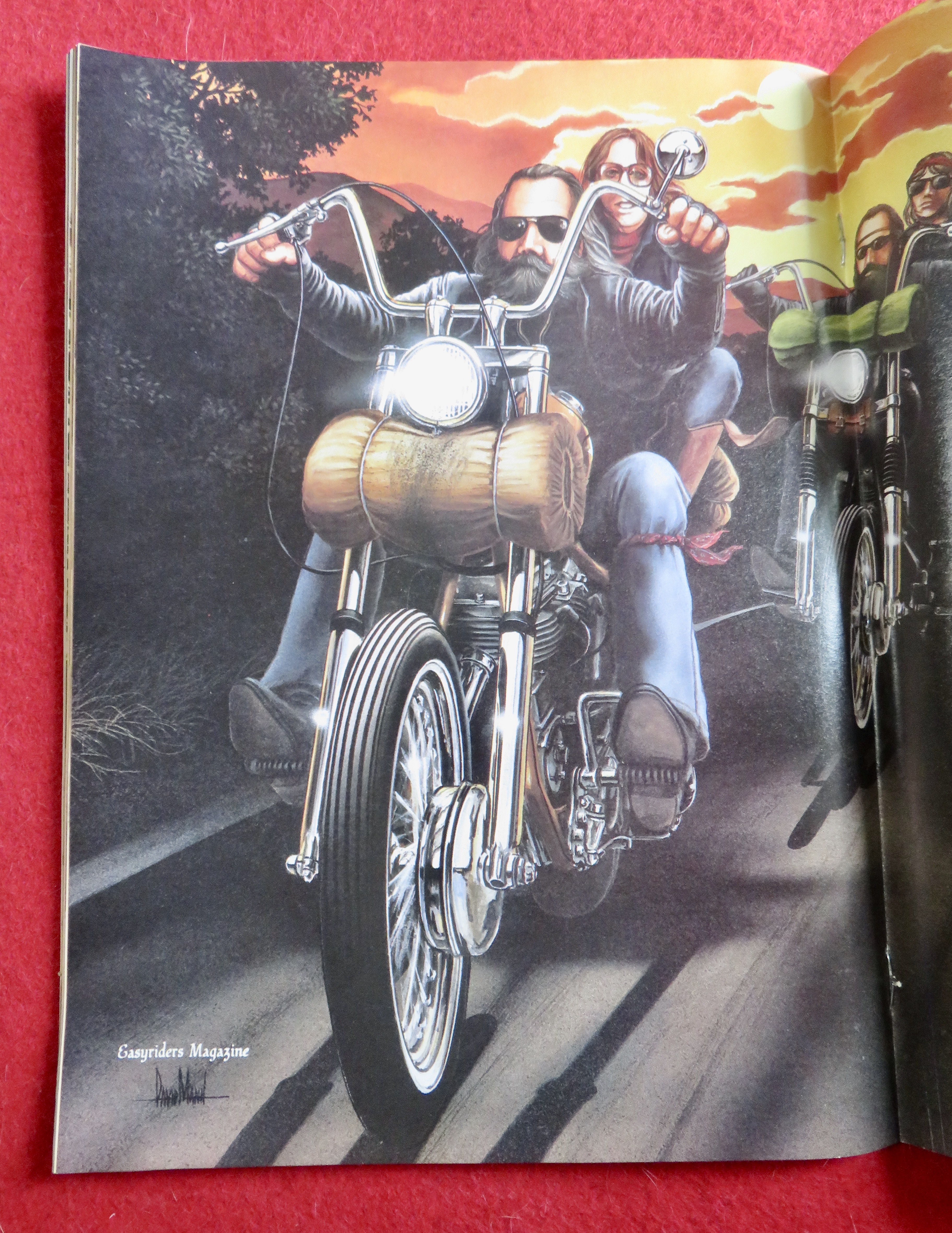 Easyriders Magazine September 1984 Biker Widow Speaks