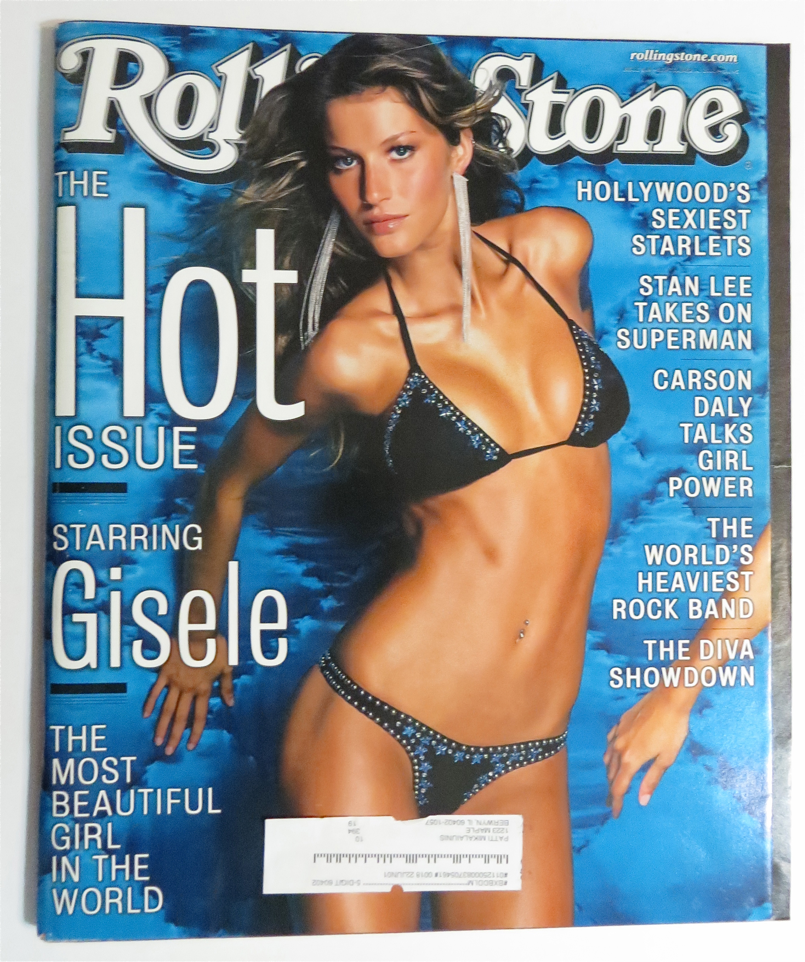 Rolling Stone September 14, 2000 Gisele