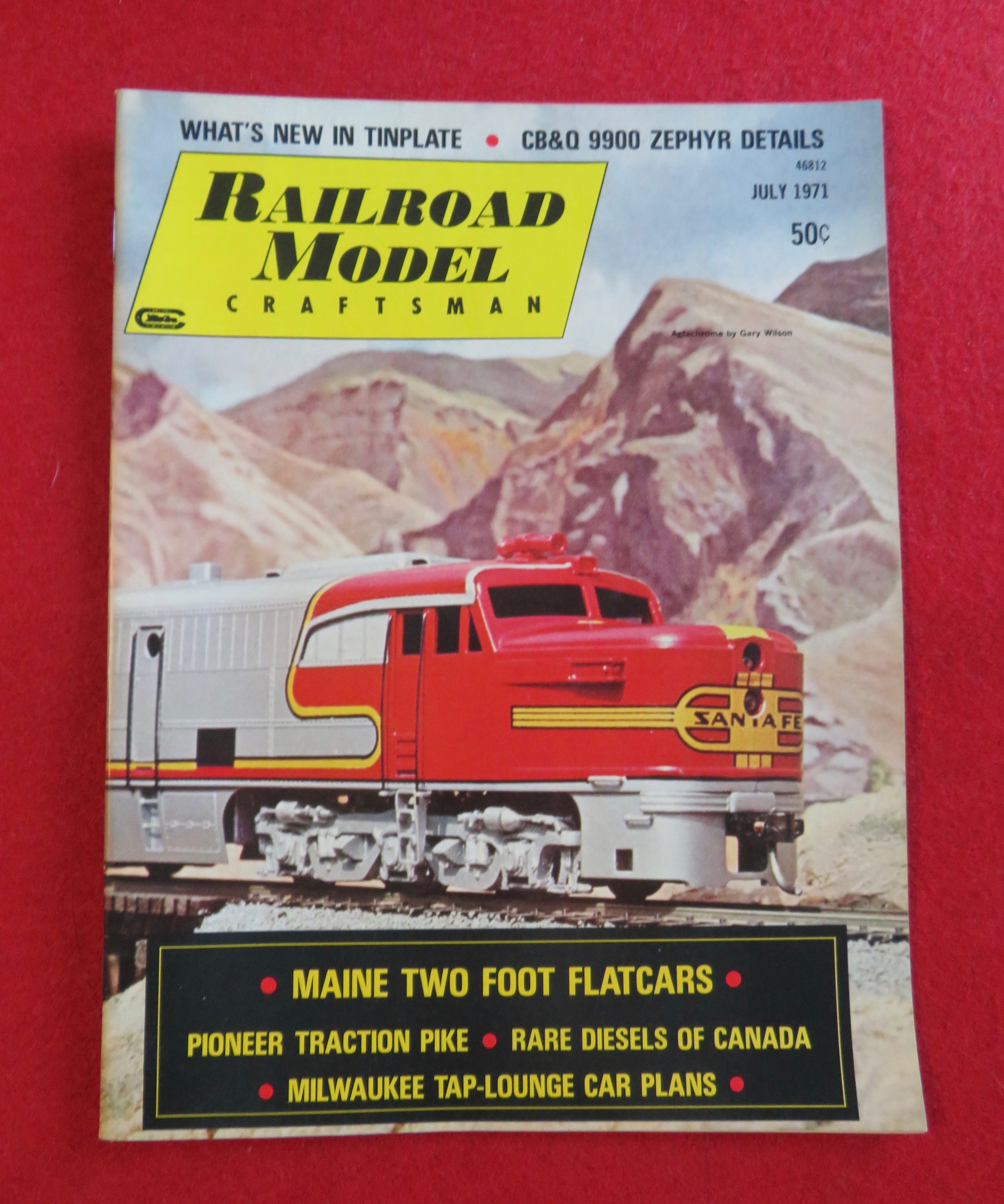 Railroad Model Craftsman Magazine July 1971