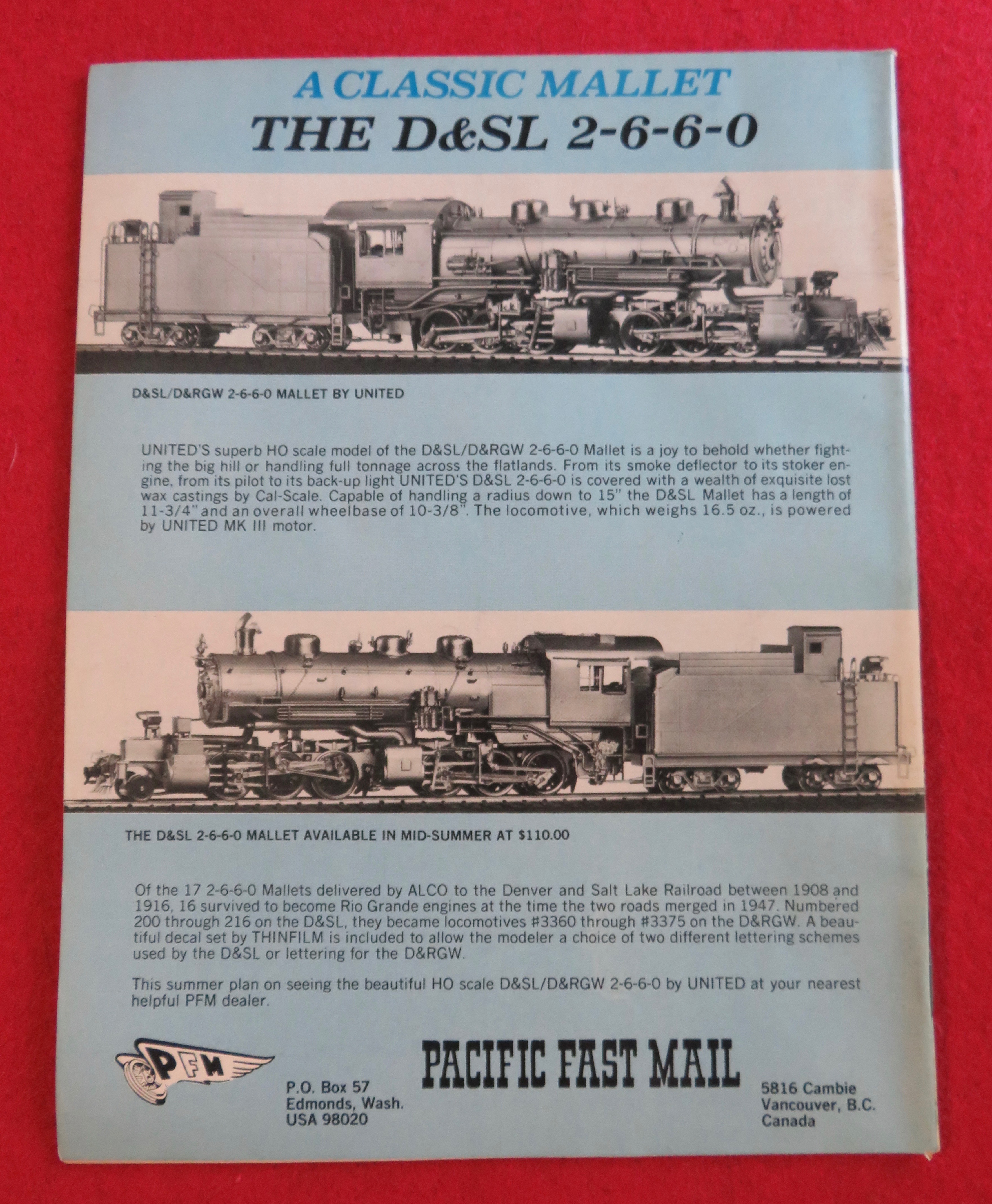 Railroad Model Craftsman Magazine July 1971