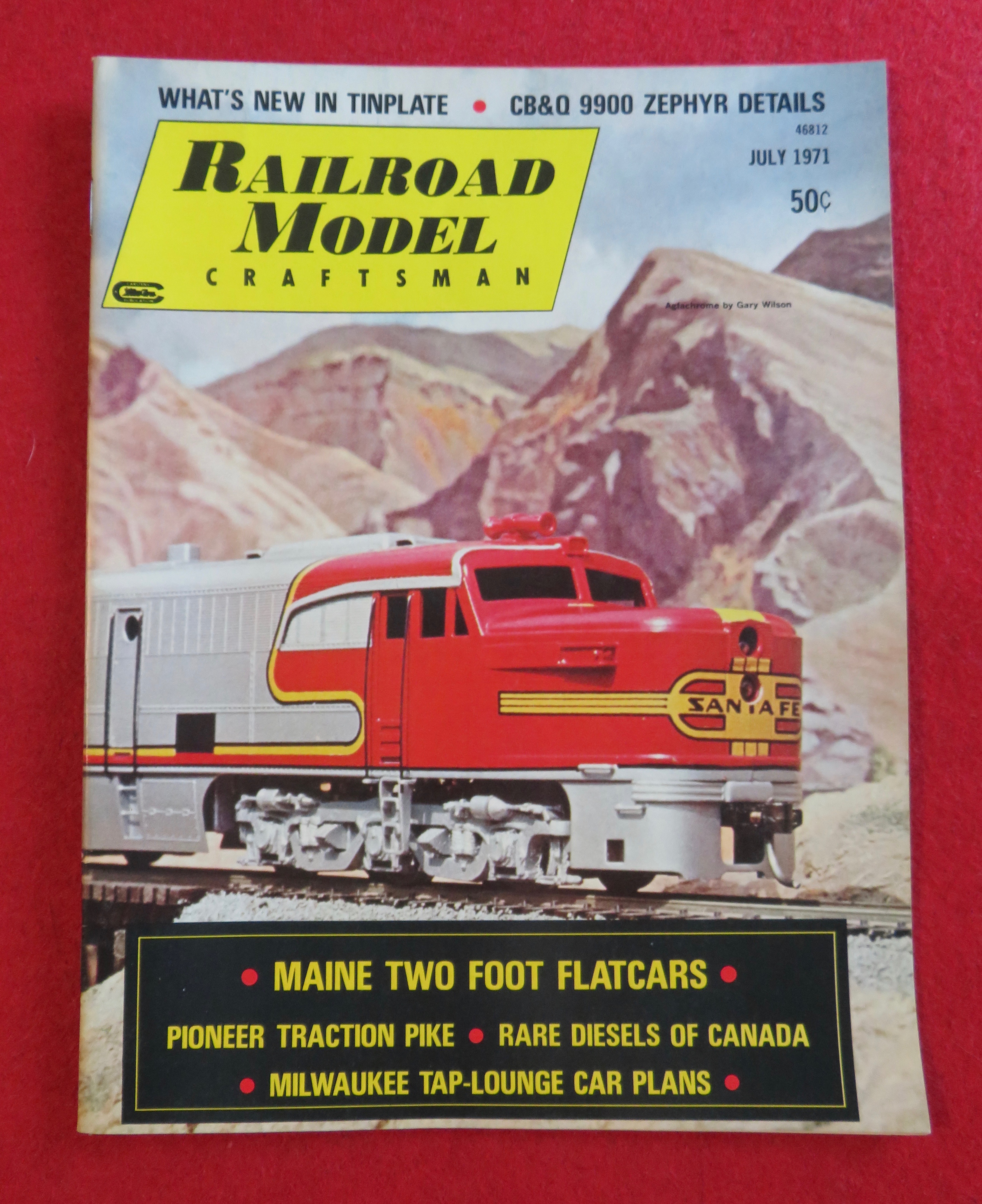 Railroad Model Craftsman Magazine July 1971