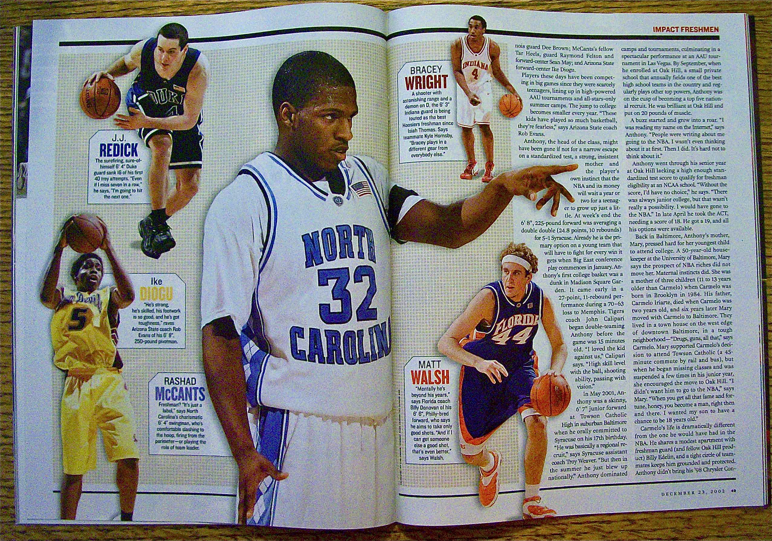 Sports Illustrated Magazine December 23, 2002 B. Favre