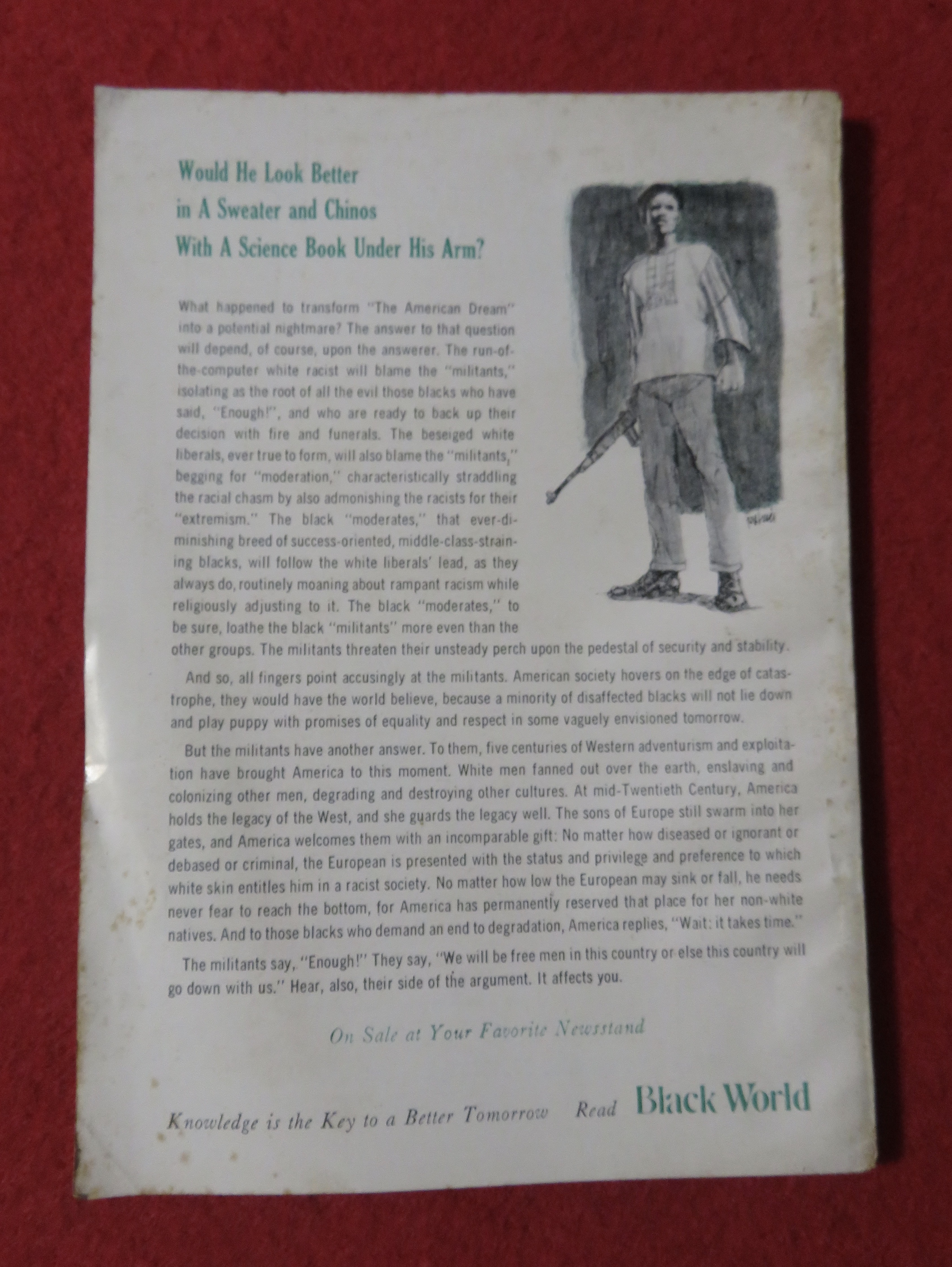 Black World Magazine August 1970 African  Politics