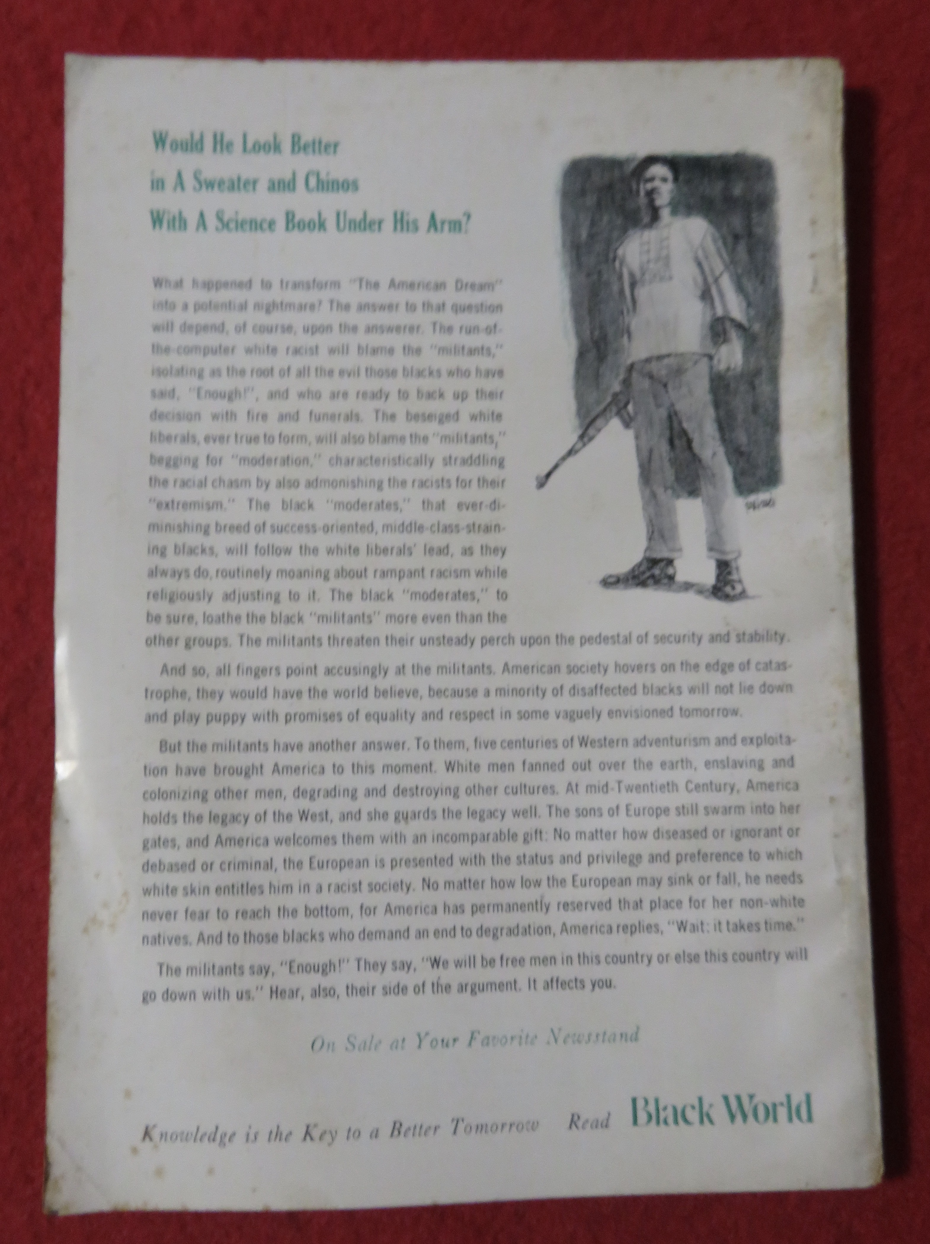 Black World Magazine August 1970 African  Politics