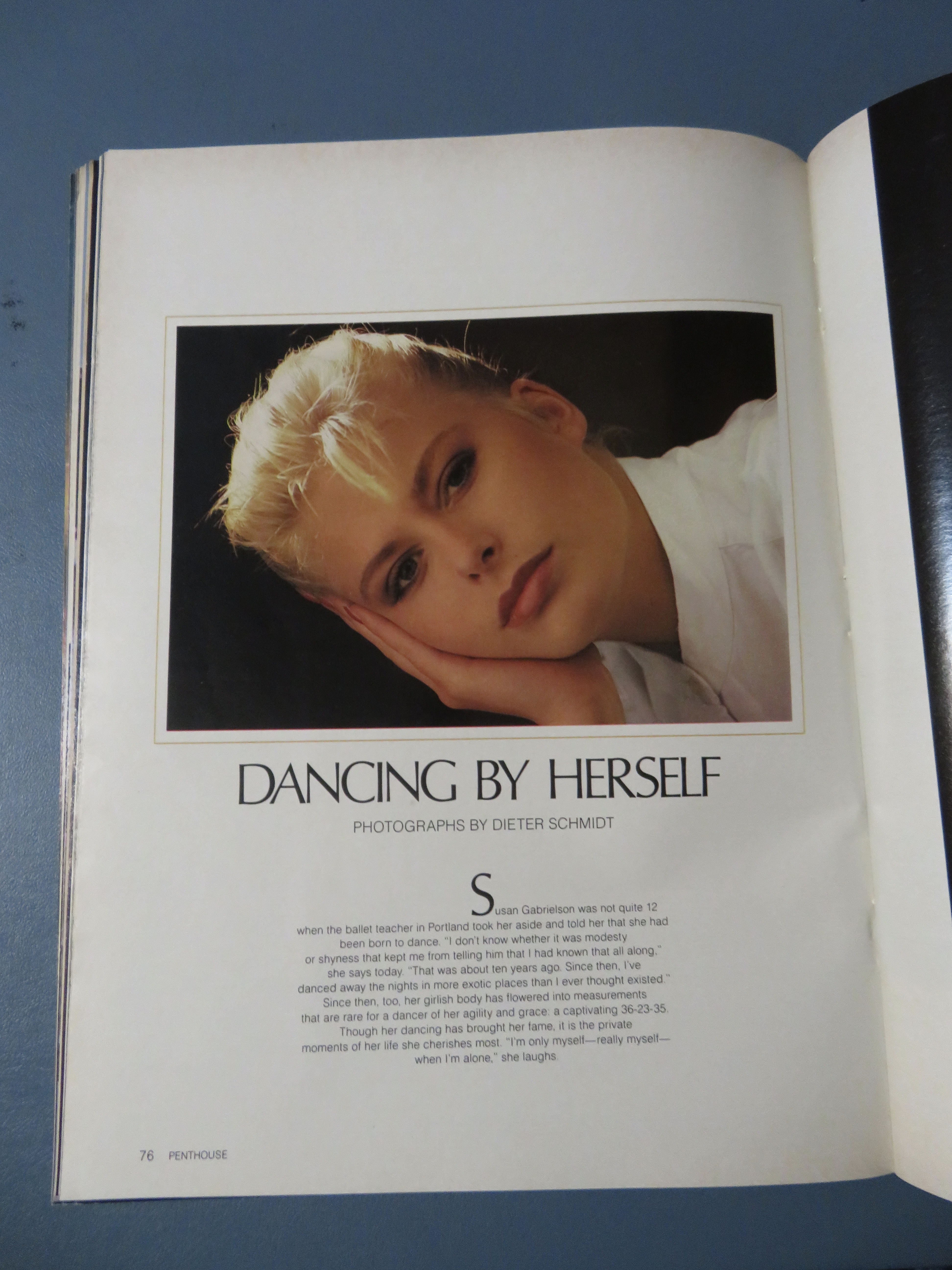 Penthouse Magazine June 1986 Susan Gabrielson