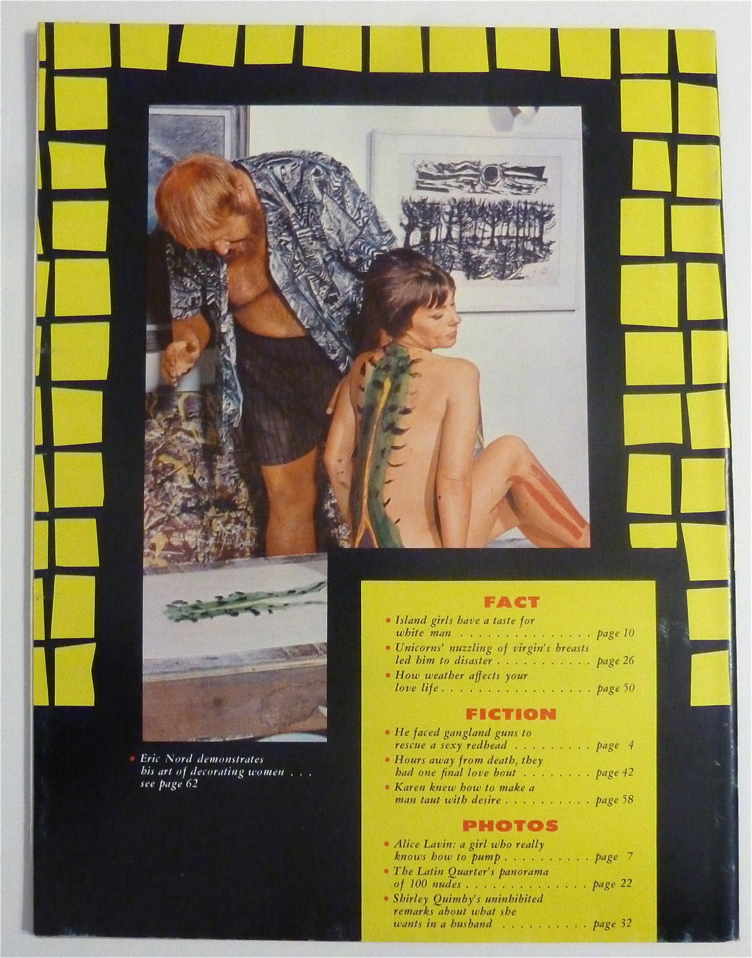 Sir Knight Magazine January 1962 100 Nudes On Stage