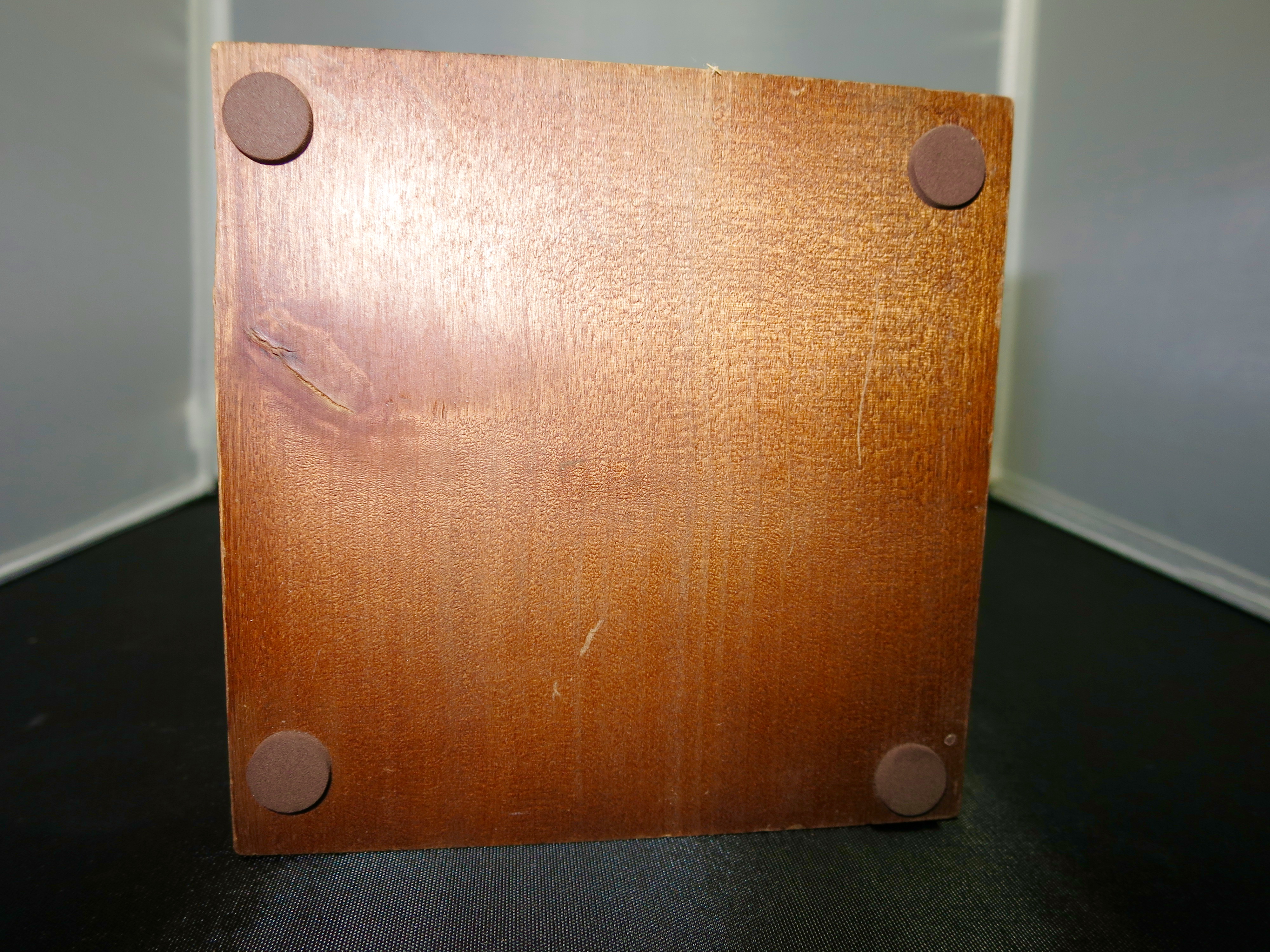 Church Wooden Music Box Plays Amazing Grace