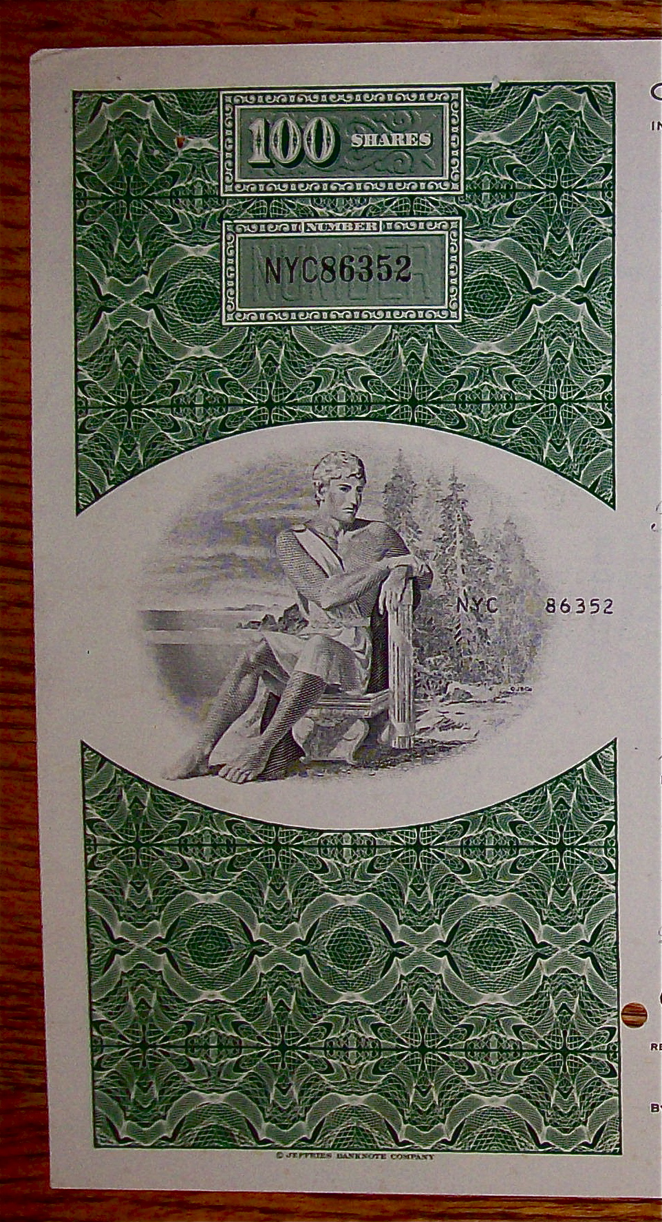1971 Kaufman & Broad Inc Stock Certificate