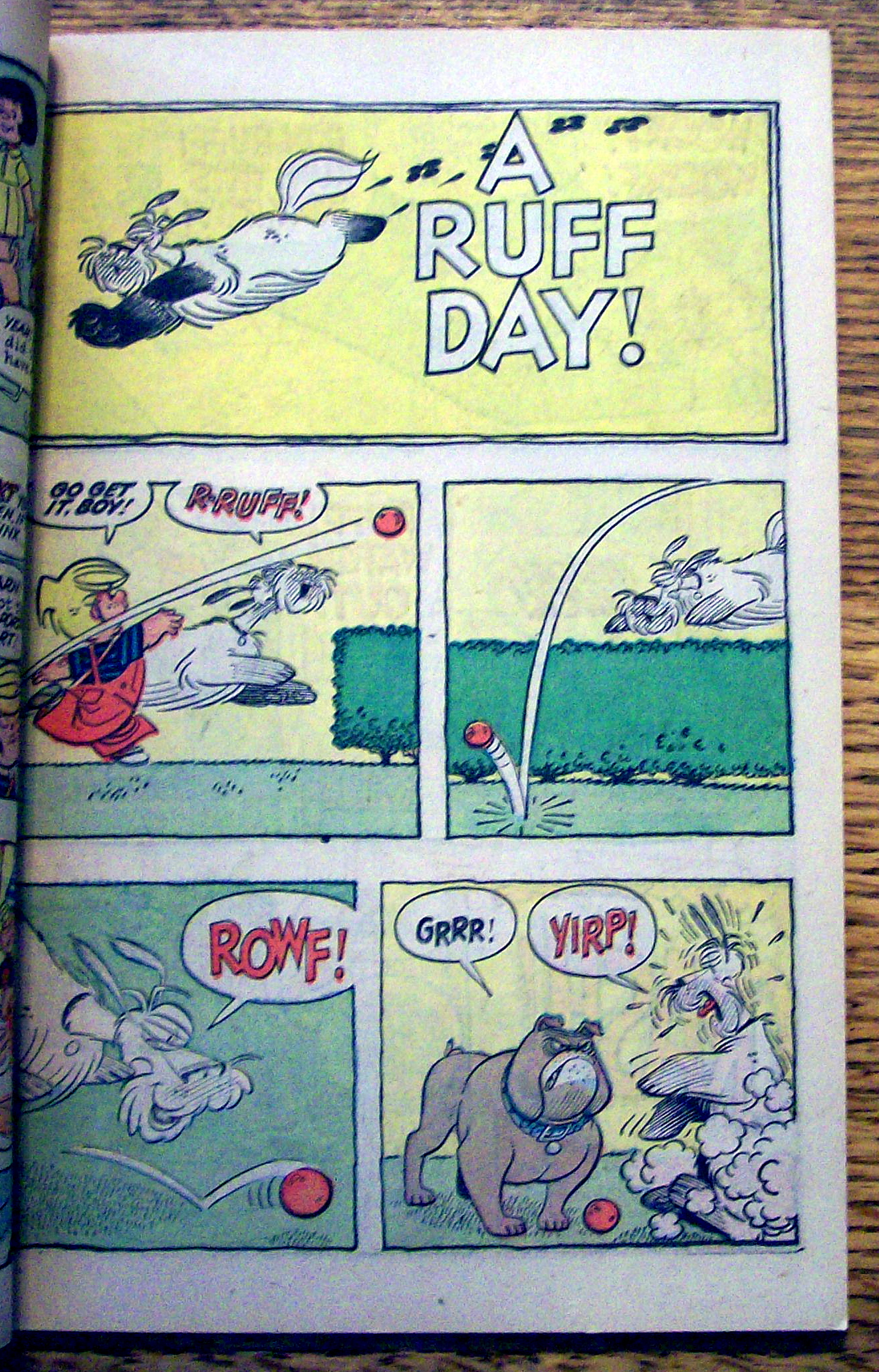 Dennis The Menace Comic #14-Summer 1963-Train Dog