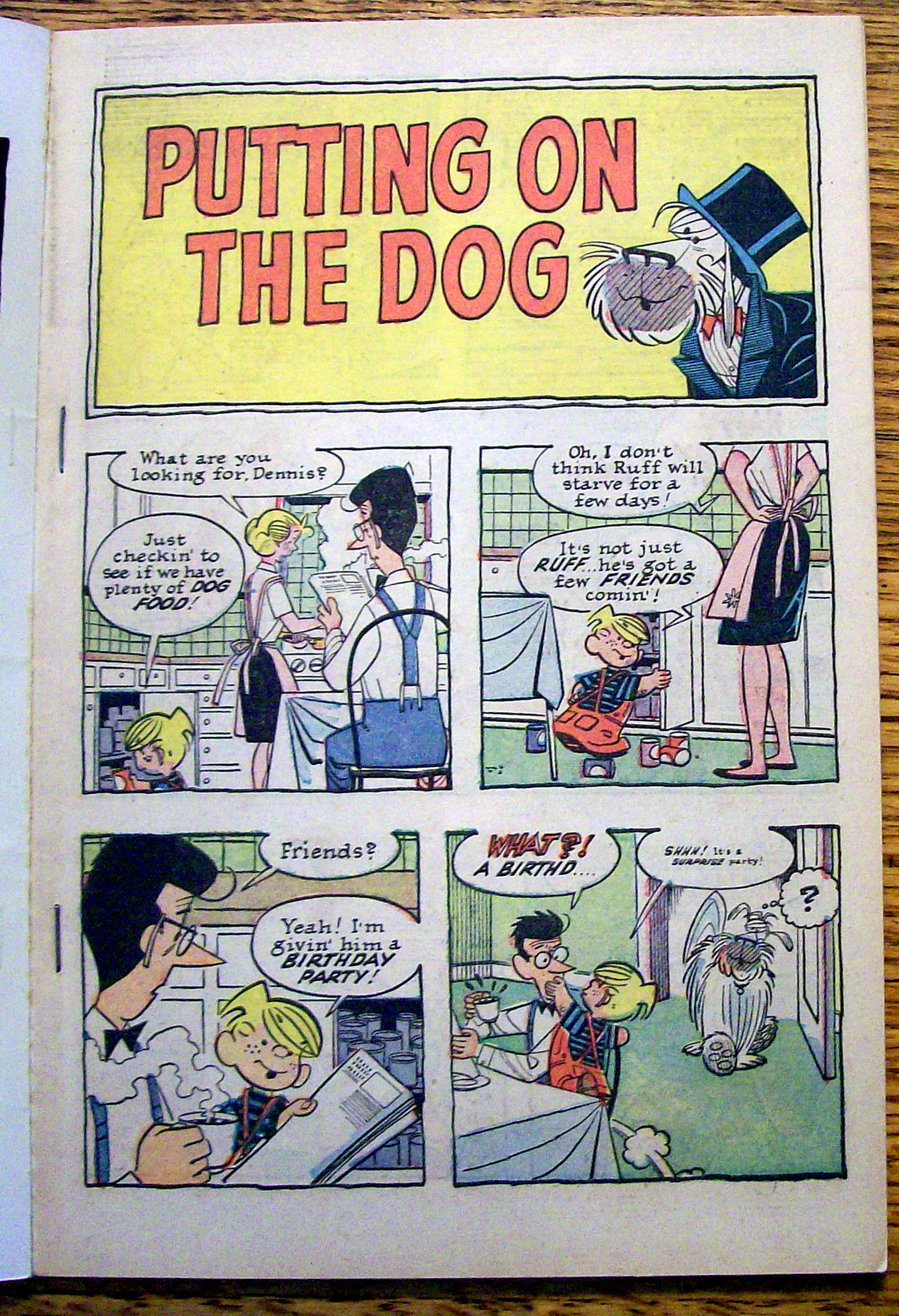 Dennis The Menace Comic #14-Summer 1963-Train Dog