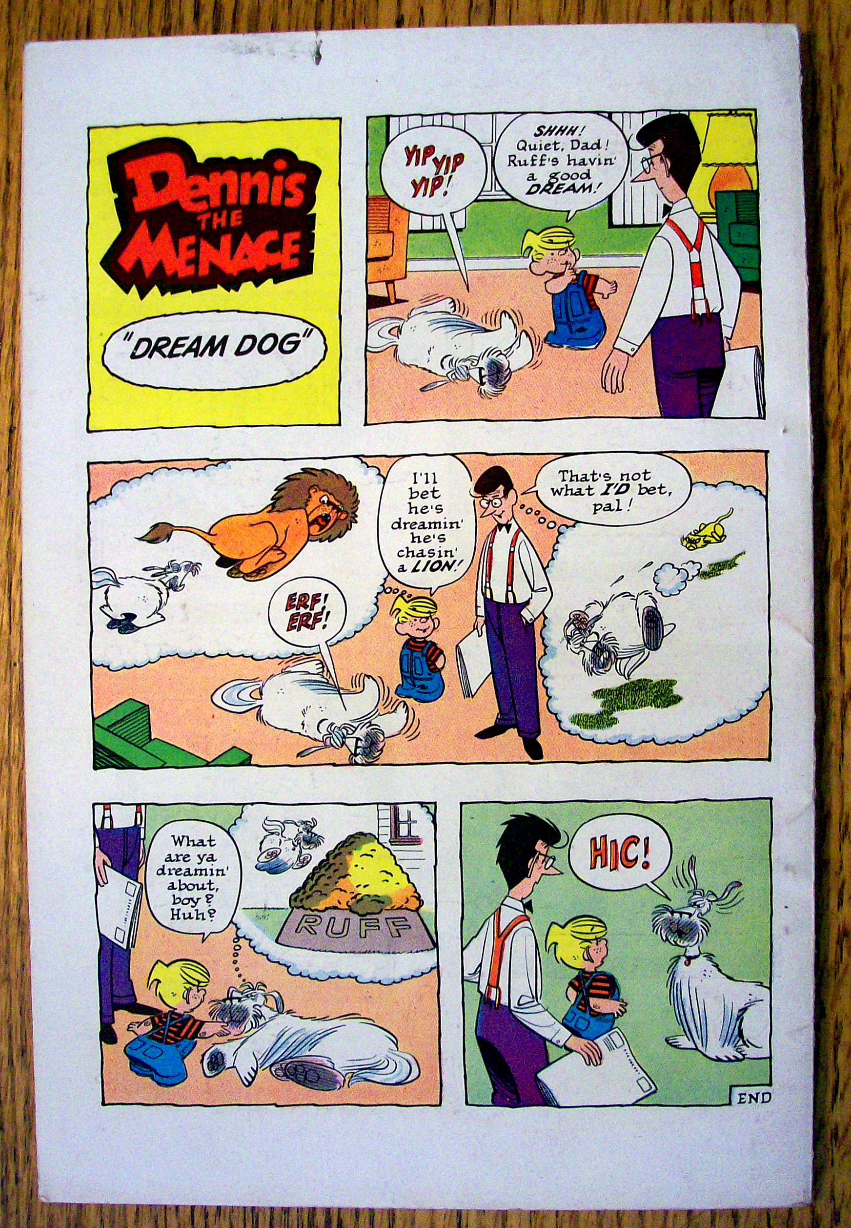 Dennis The Menace Comic #14-Summer 1963-Train Dog